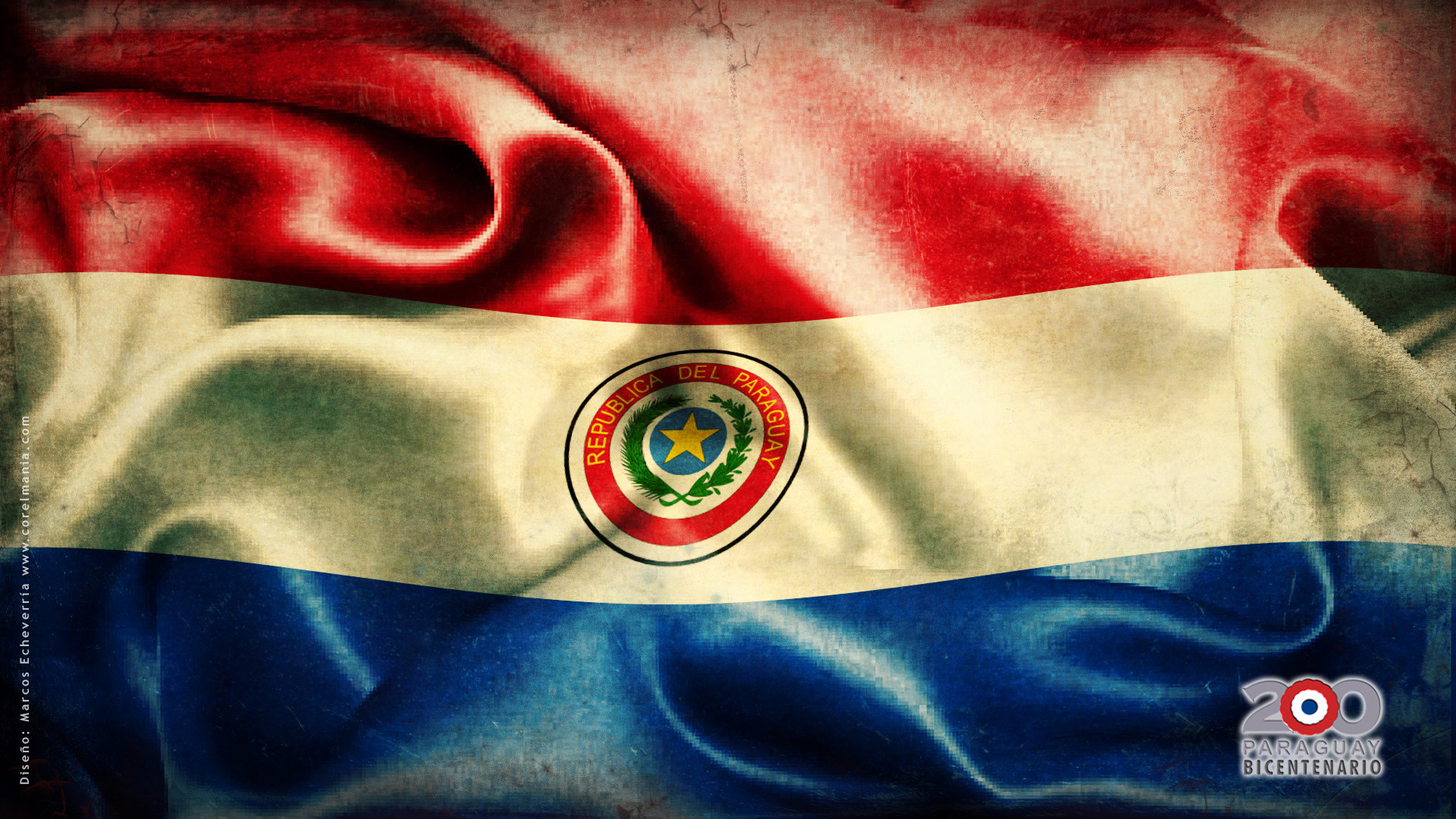 1920x1080 bandera, flag, baderas, paraguay | Banderas del mundo, Flags of the world |  Pinterest | Flags