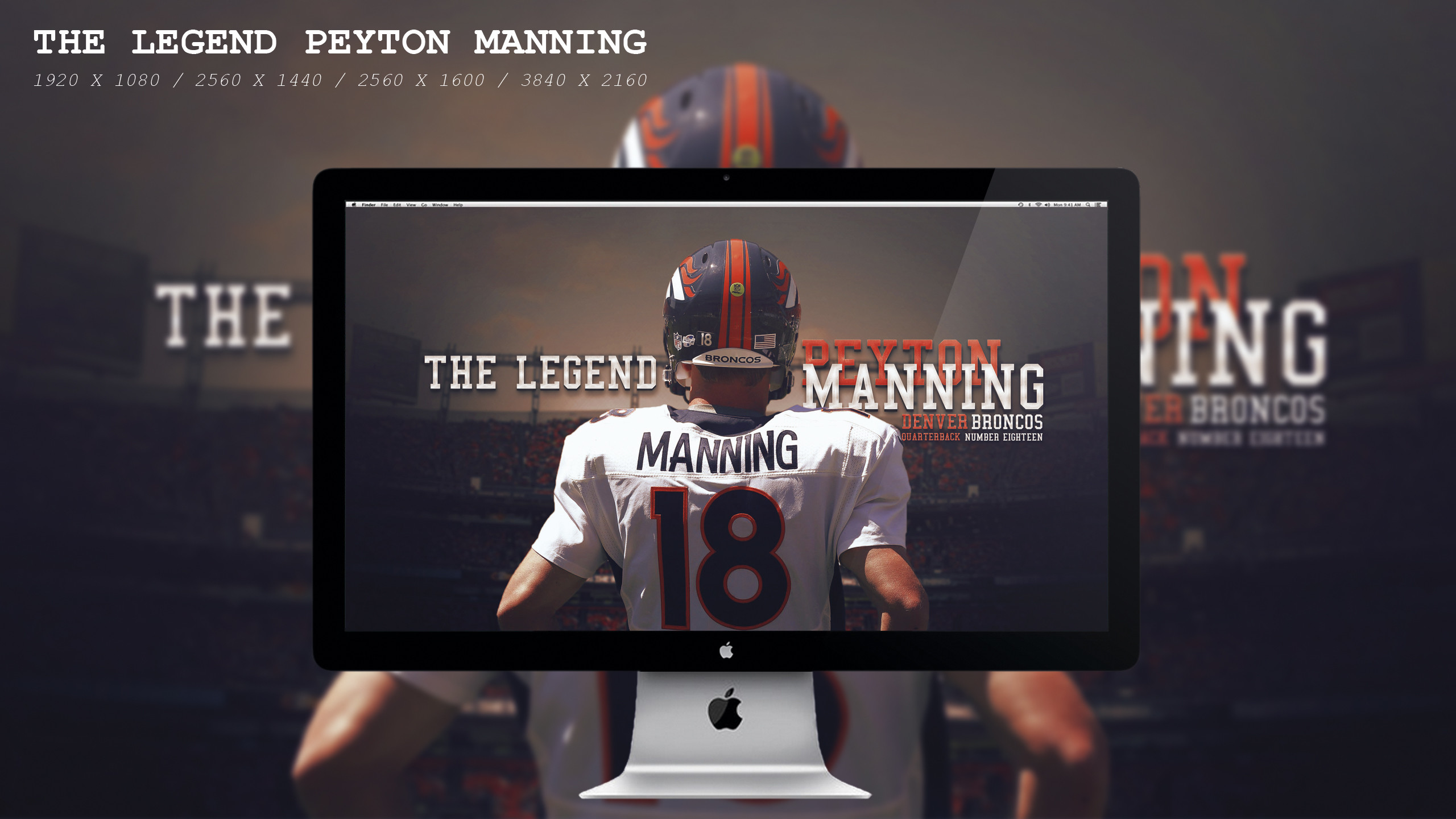 2560x1440 ... The Legend Peyton Manning Wallpaper HD by BeAware8
