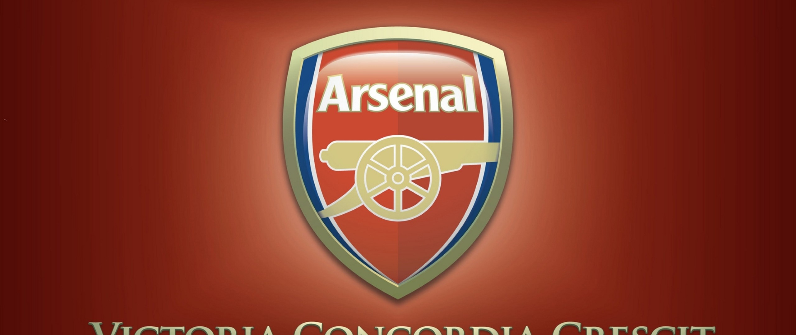 2560x1080 Preview wallpaper logo, arsenal, football club, england, sport 