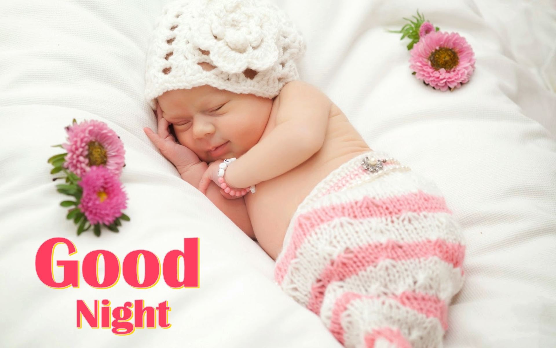 1920x1200 Baby Good Night Wallpaper