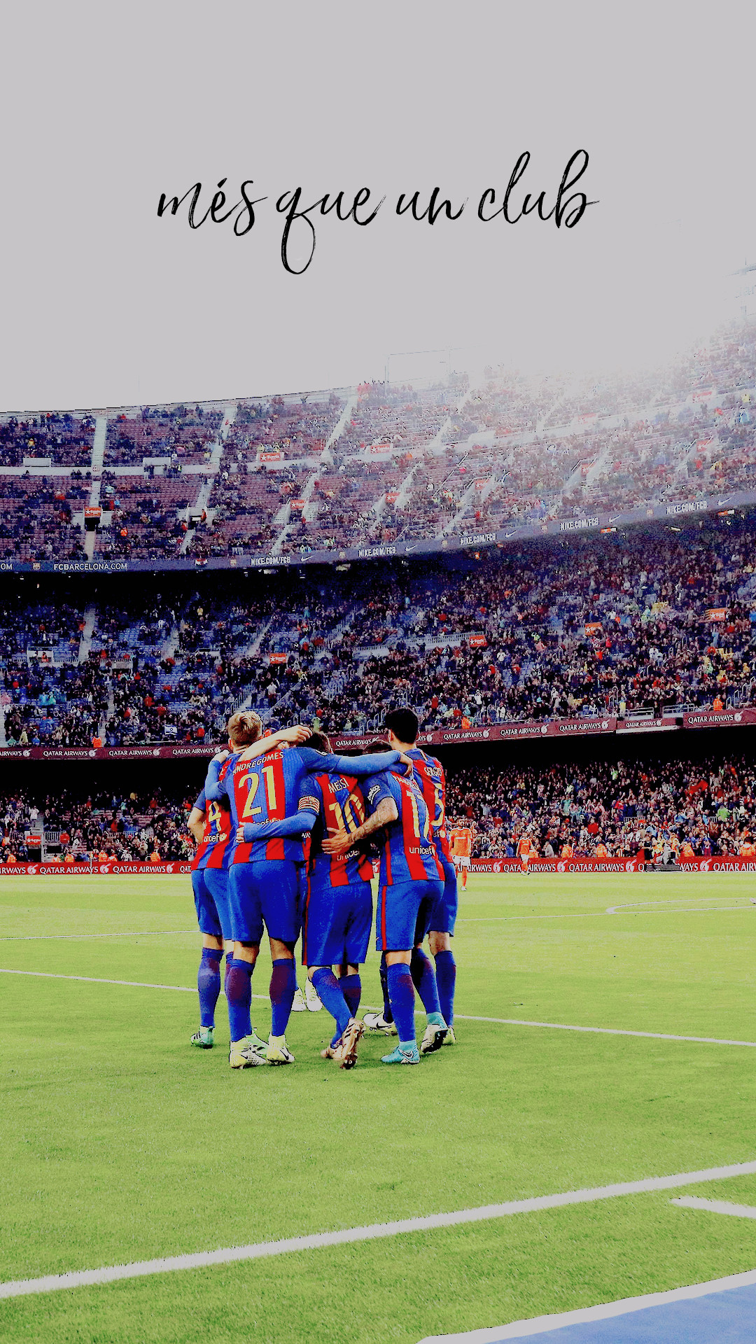 1080x1920 "MÃ©s que un club" FC Barcelona wallpaper Barcelona, football, futbol, calcio
