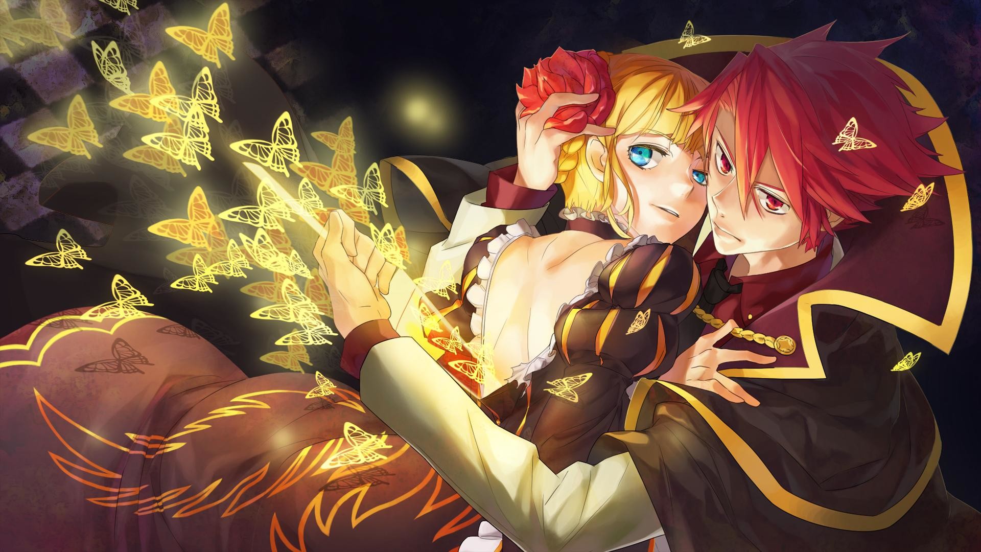 1920x1080 3D Anime Couple Images Free Download