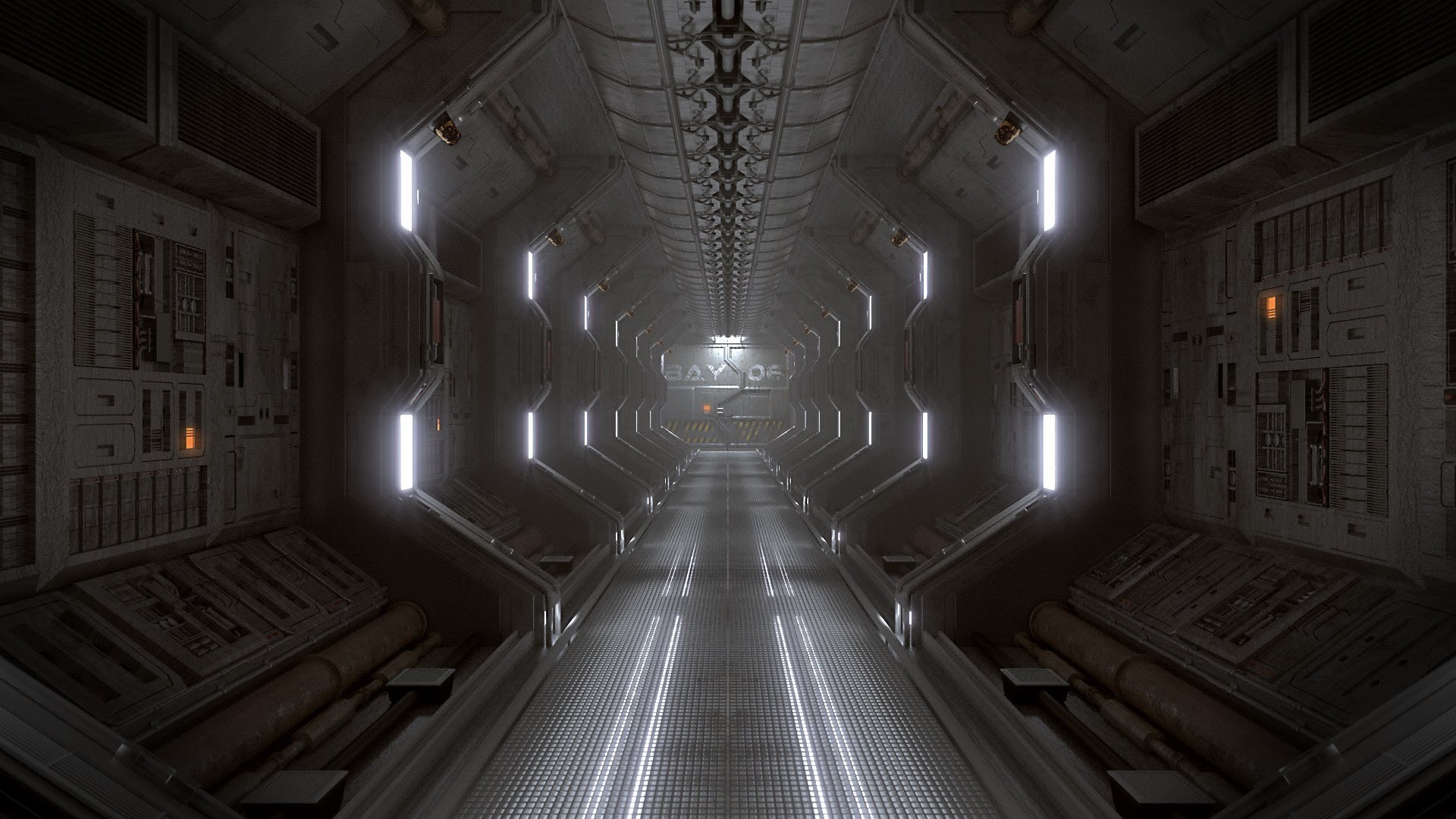1920x1080 Blender Tutorial: Create a Spaceship Corridor in Blender - Part 2 of 2 -  YouTube
