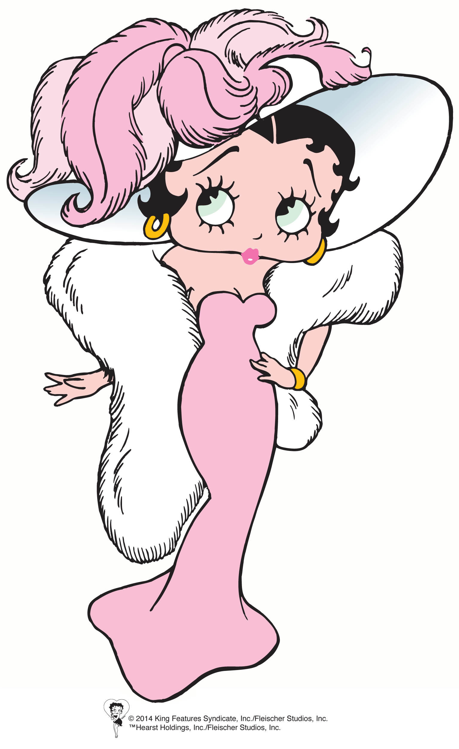 1535x2503 Betty Boop In Gown Wedding Guest Picture
