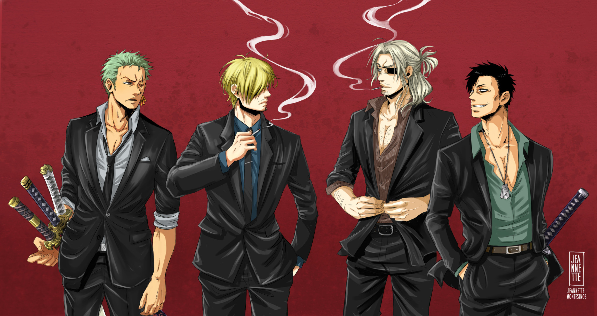 Mafia Cartoon Wallpaper : [42+] Gangsta Anime Wallpapers For Desktop On ...