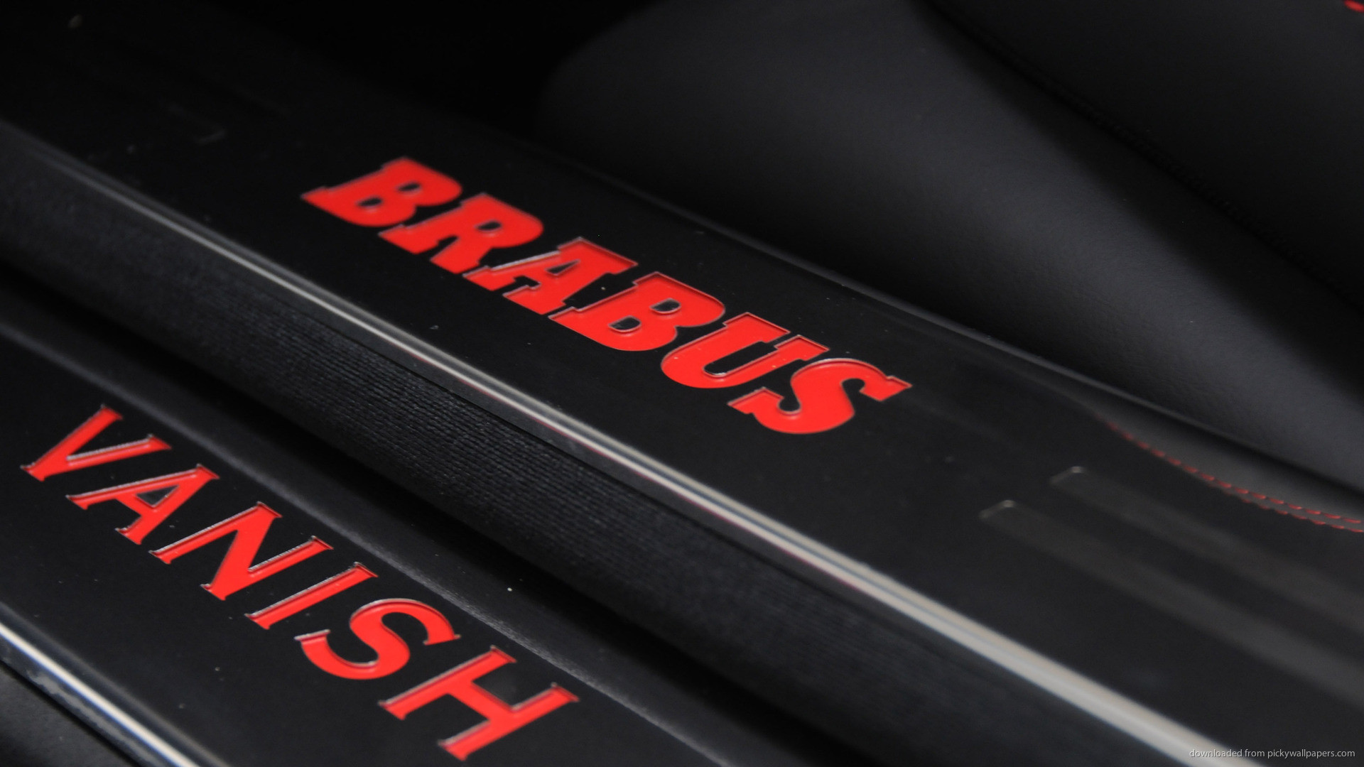 1920x1080 Brabus T65 RS Mercedes-Benz SL 65 AMG Black Series Badge picture