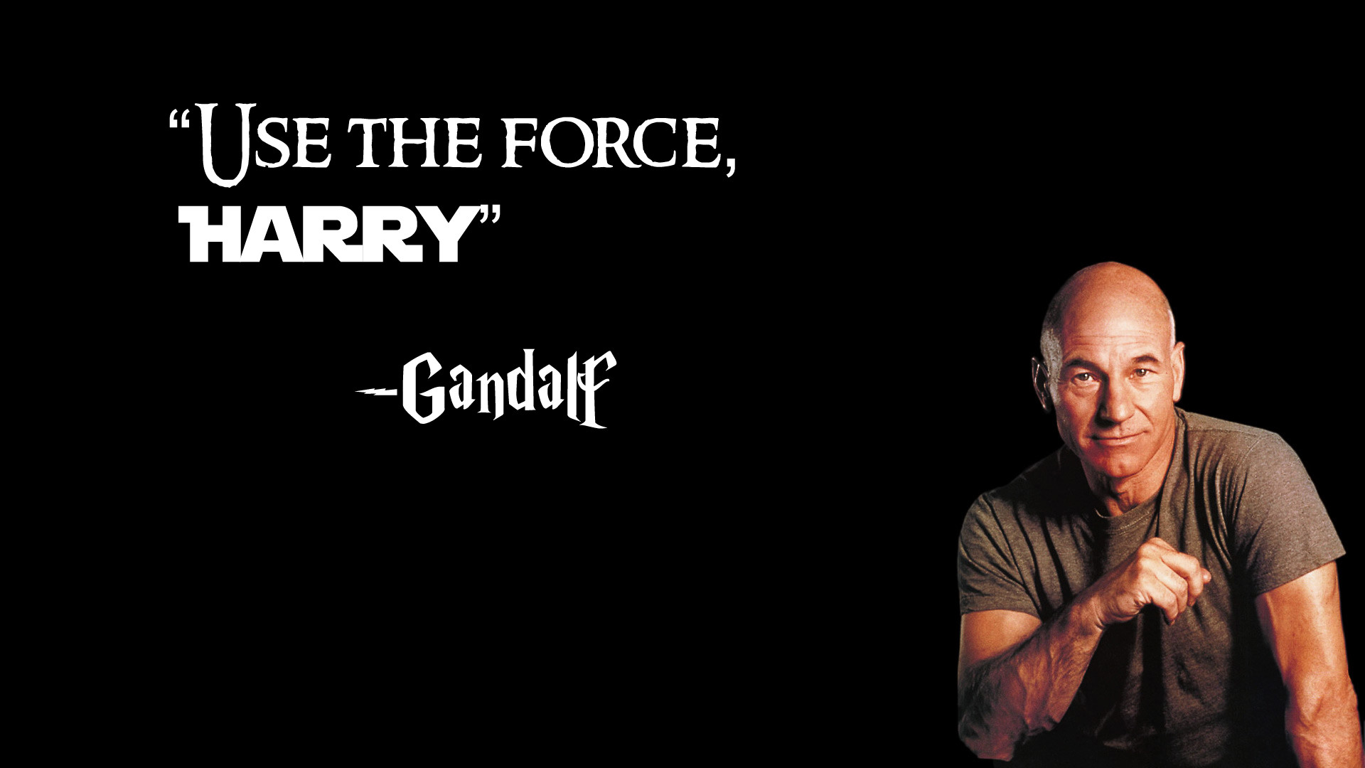 1920x1080 "Use the force, Harry" - Gandalf (in 1080p) ...