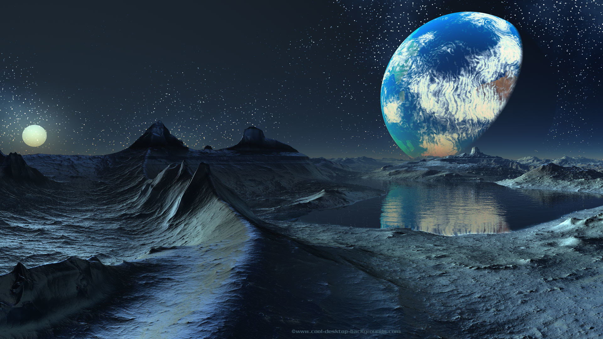 1920x1080 Sci Fi Planets HD desktop wallpaper : Fullscreen