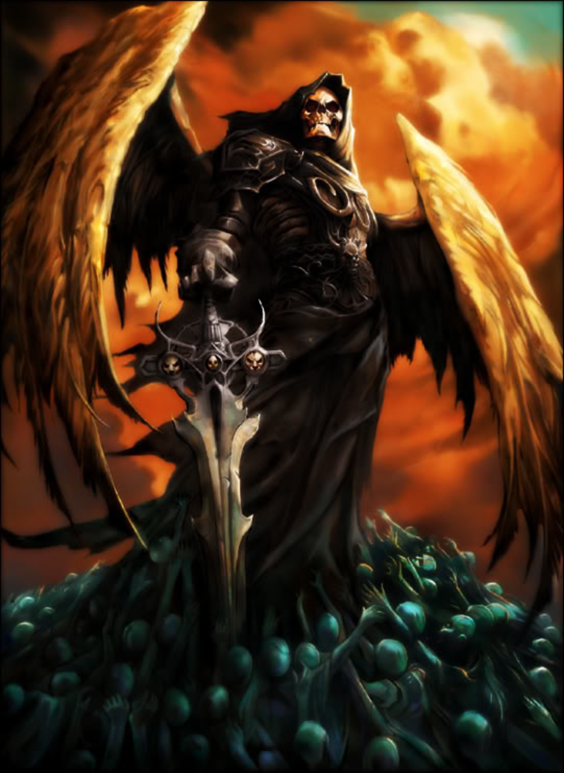 1920x2630 the Day – Angel of Death Wallpaper Is Badass | Watch Us Play .