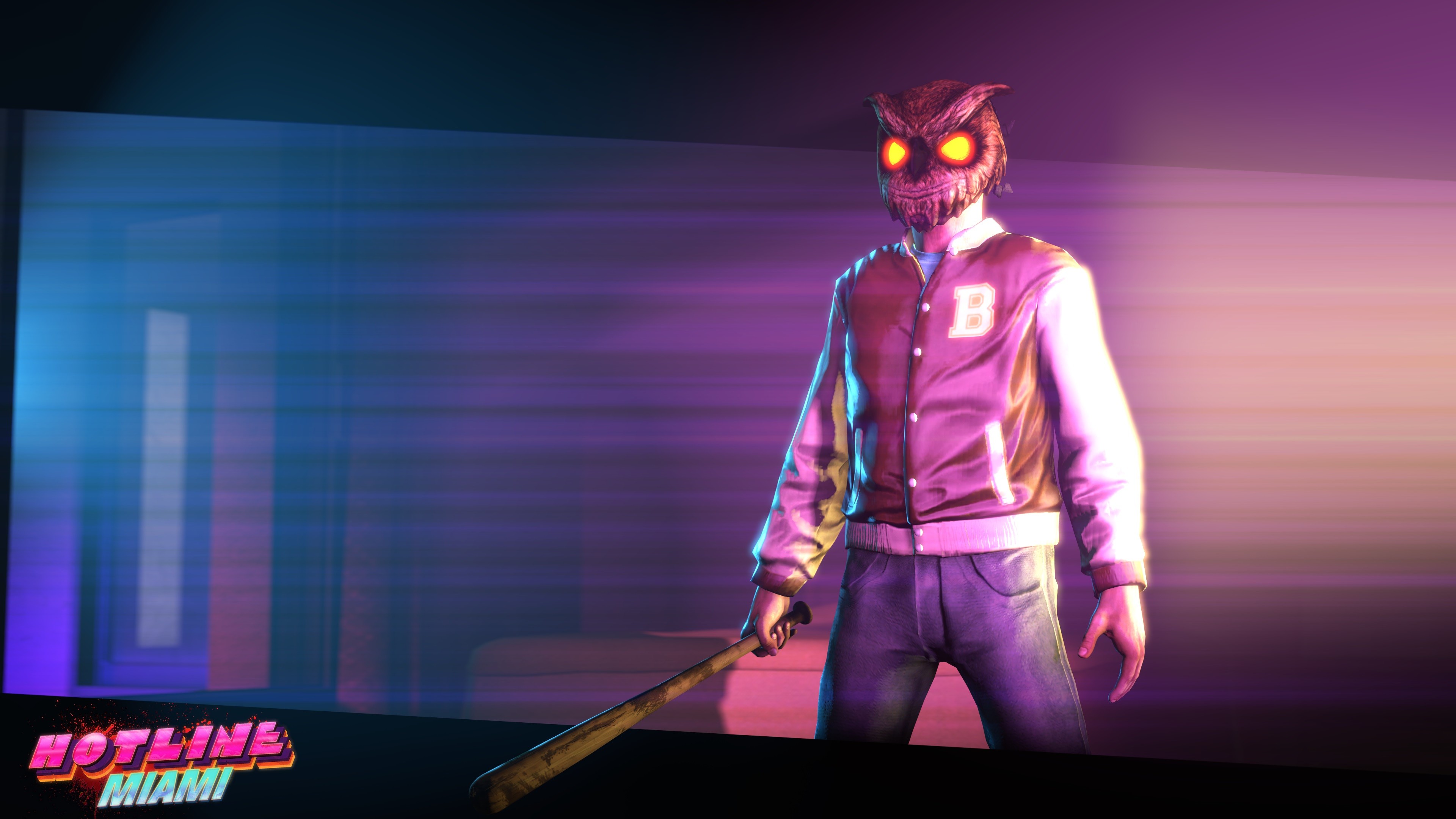 3840x2160 In Lieu of Hotline Miami 2's Release, I Made Two Wallpapers (X-Post r/SFM)  : HotlineMiami