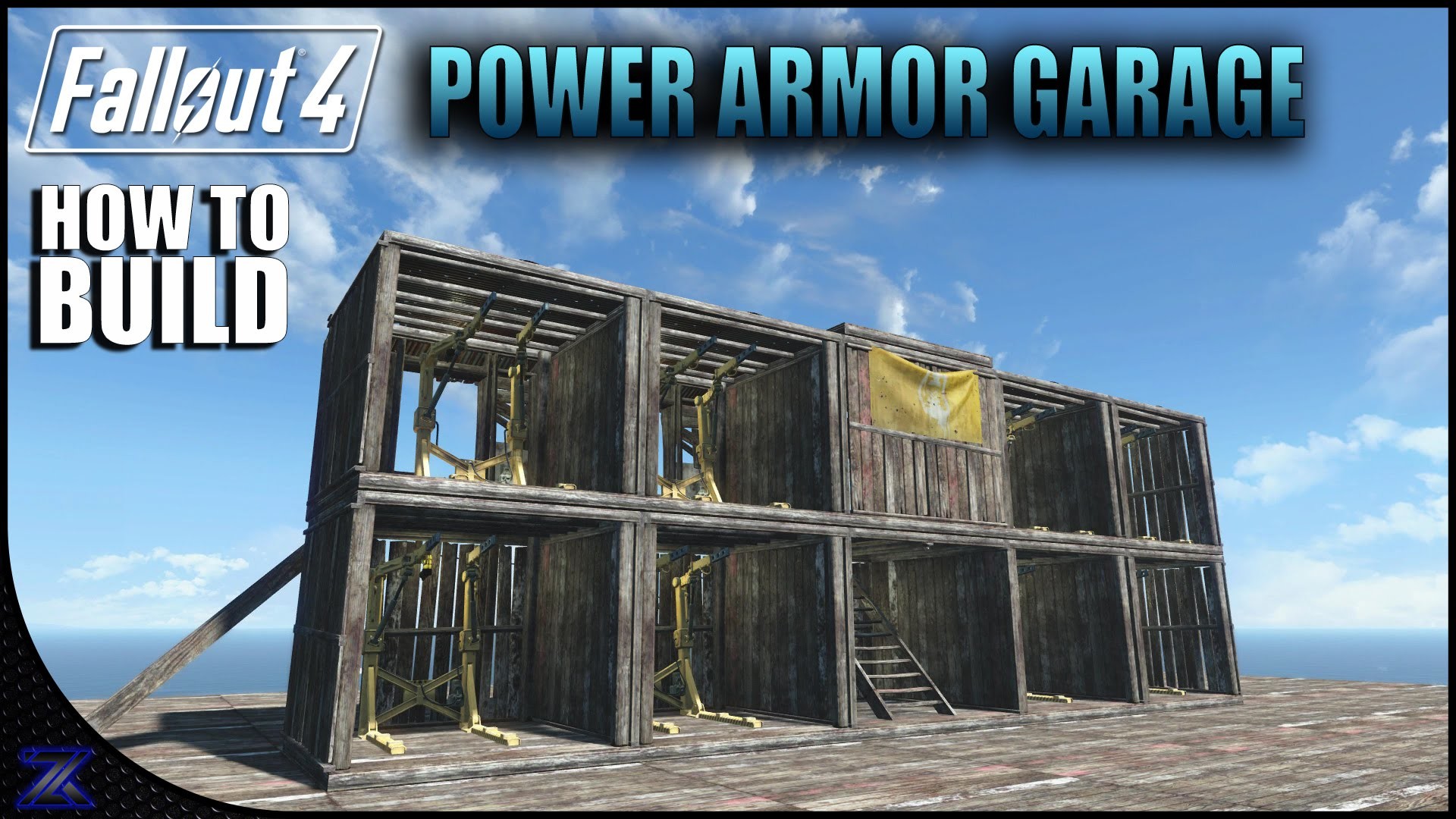 1920x1080 Fallout 4 - How to Build a Power Armor Garage | Settlement Building Ideas -  YouTube
