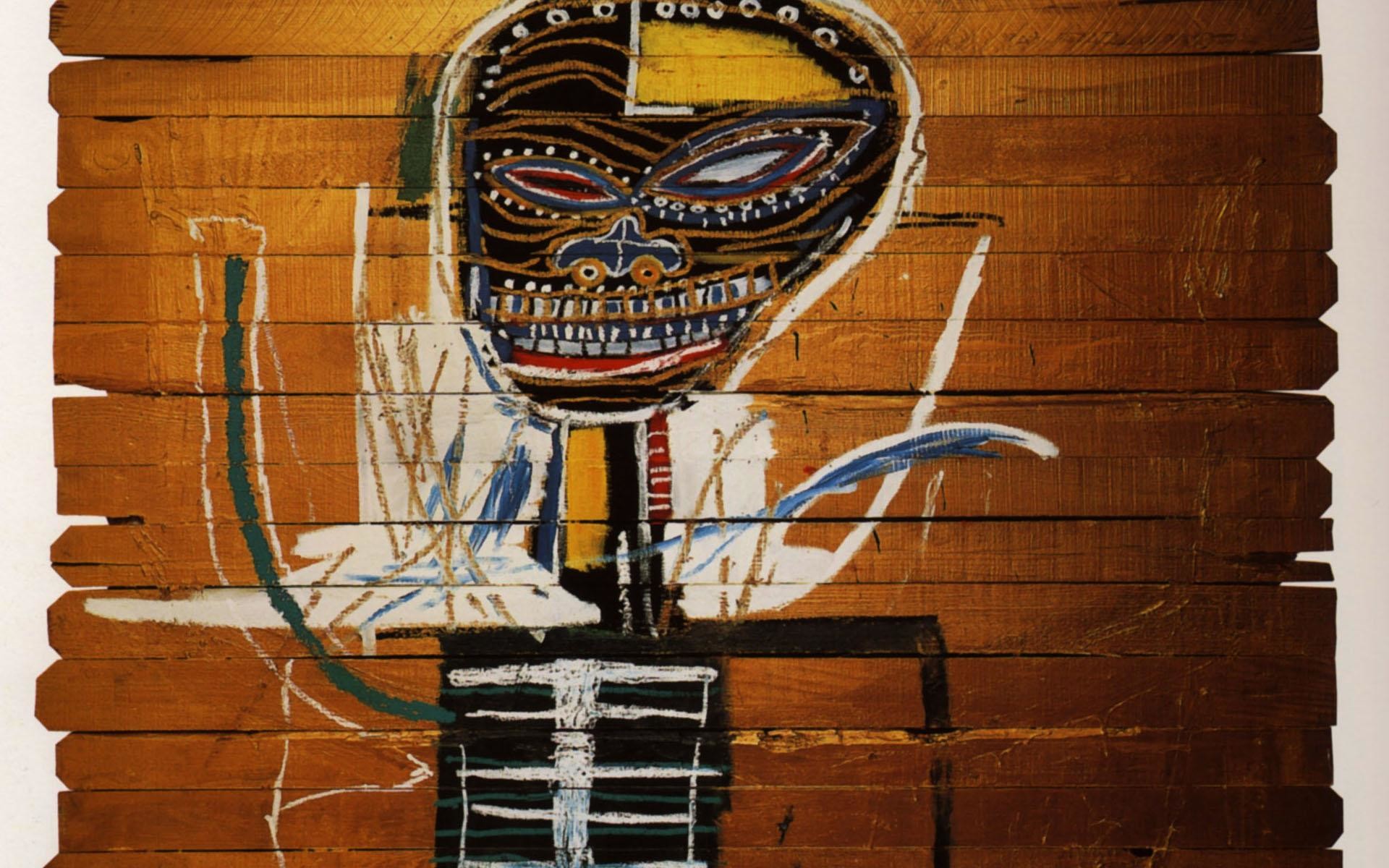 1920x1200 Jean-Michel Basquiat Wallpaper, Gold Griot