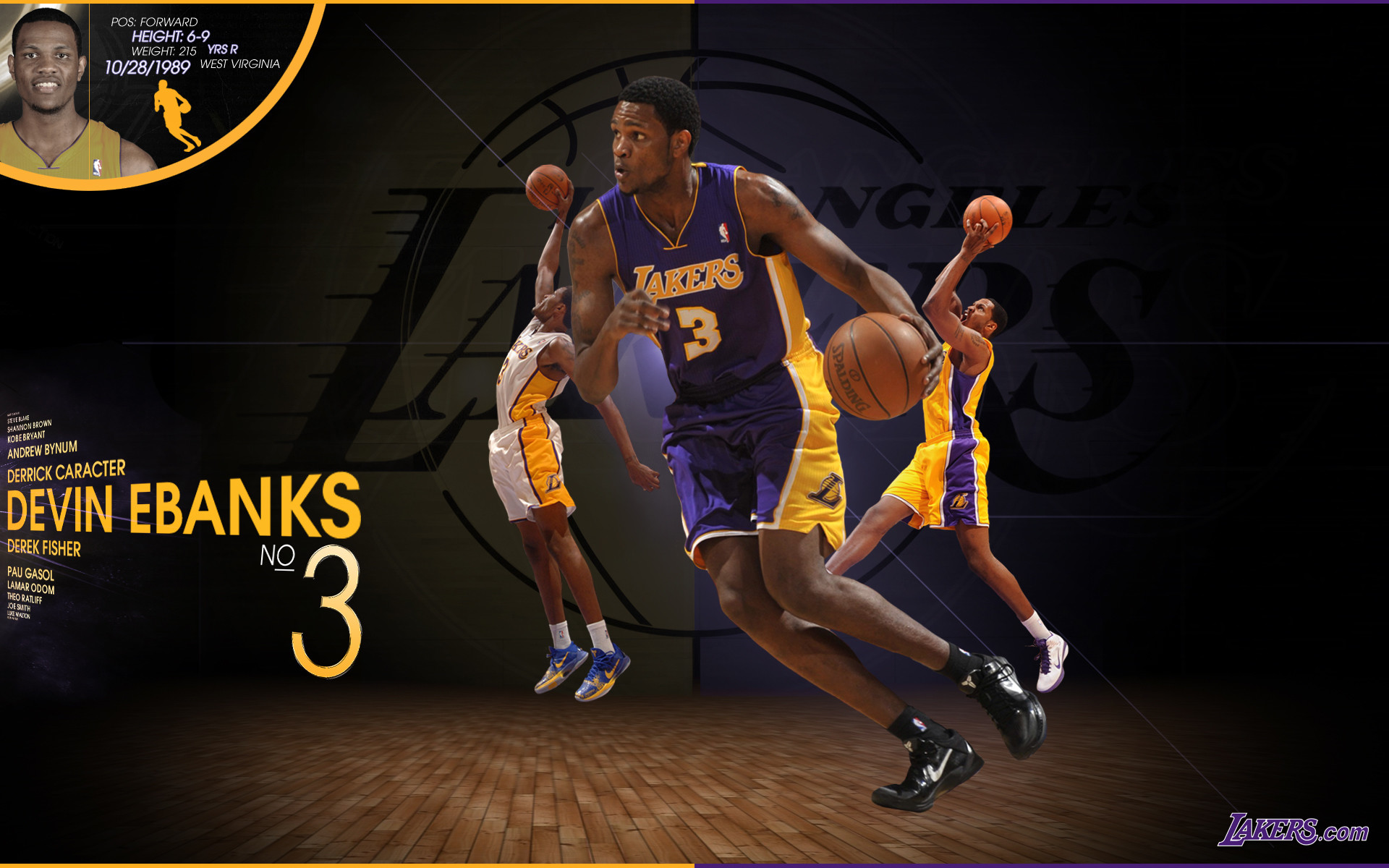 1920x1200 Lakers Desktop Wallpapers 2010-11