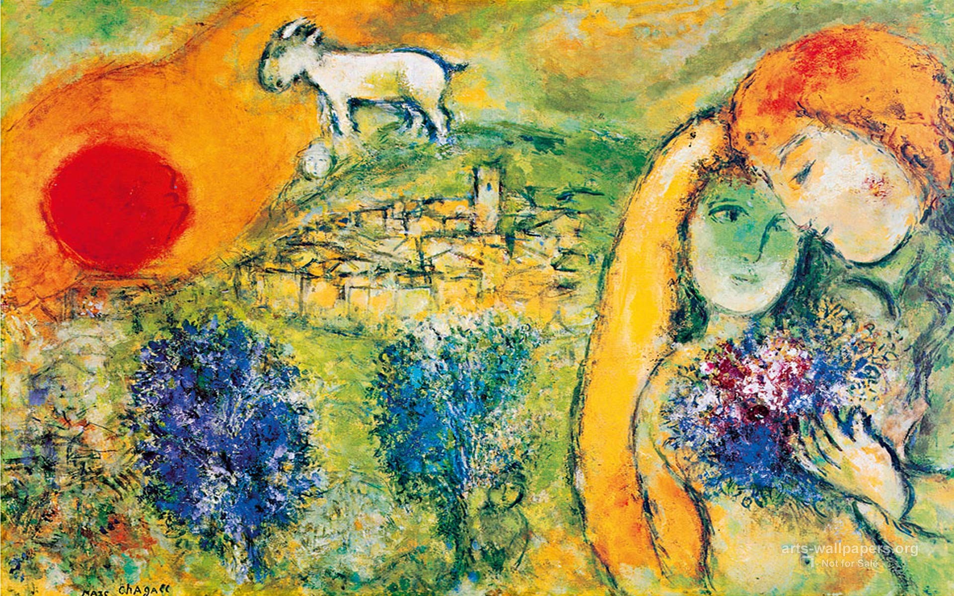 1920x1200 Marc Chagall Wallpaper