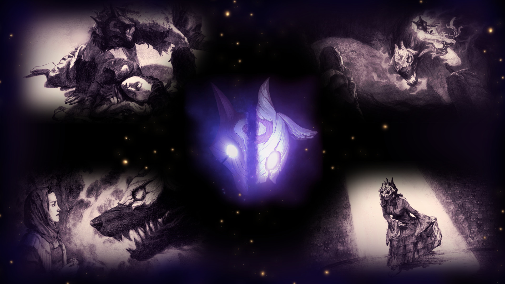 1920x1080 2560x1440 Kindred, League Of Legends, Video Games Wallpapers HD / Desktop  and Mobile Backgrounds