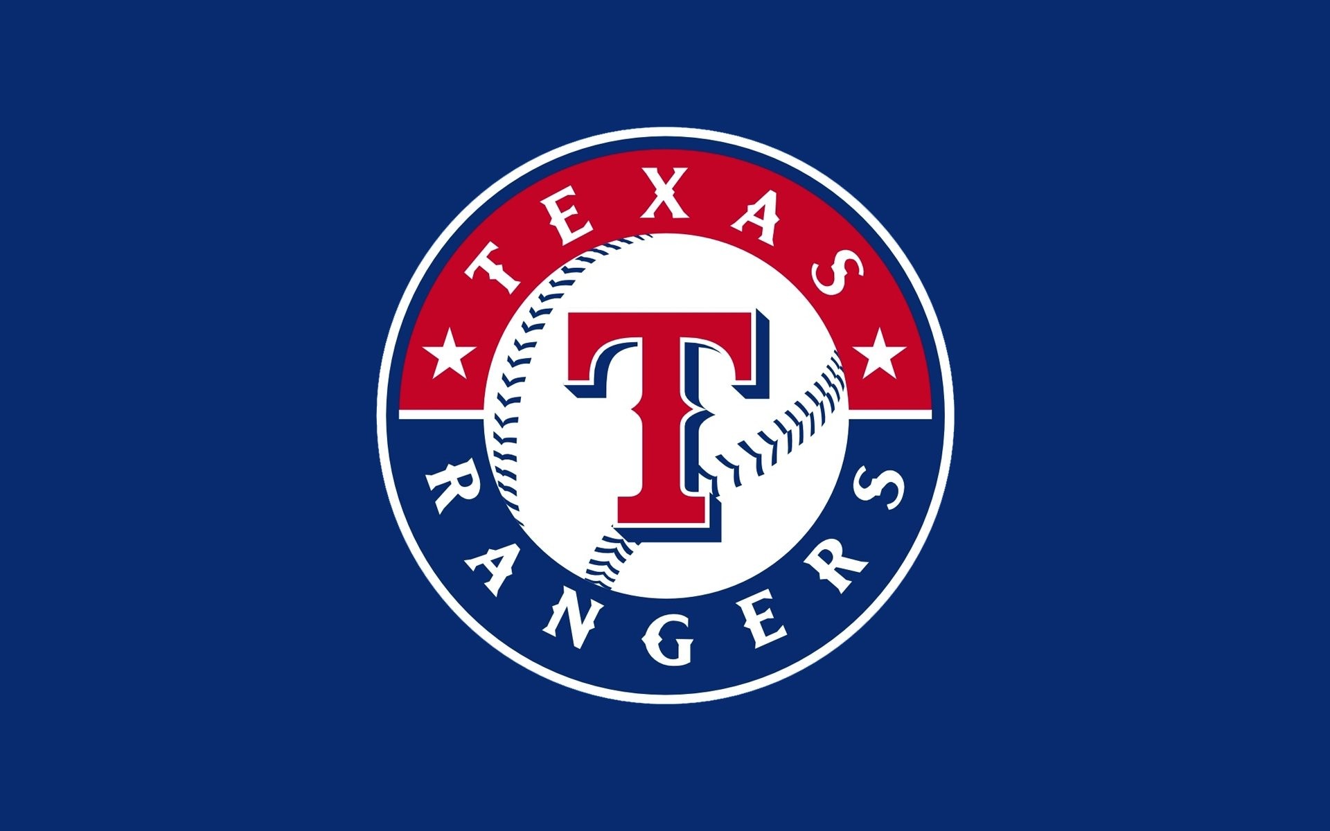 1920x1200 Texas Rangers Logo Wallpaper Free