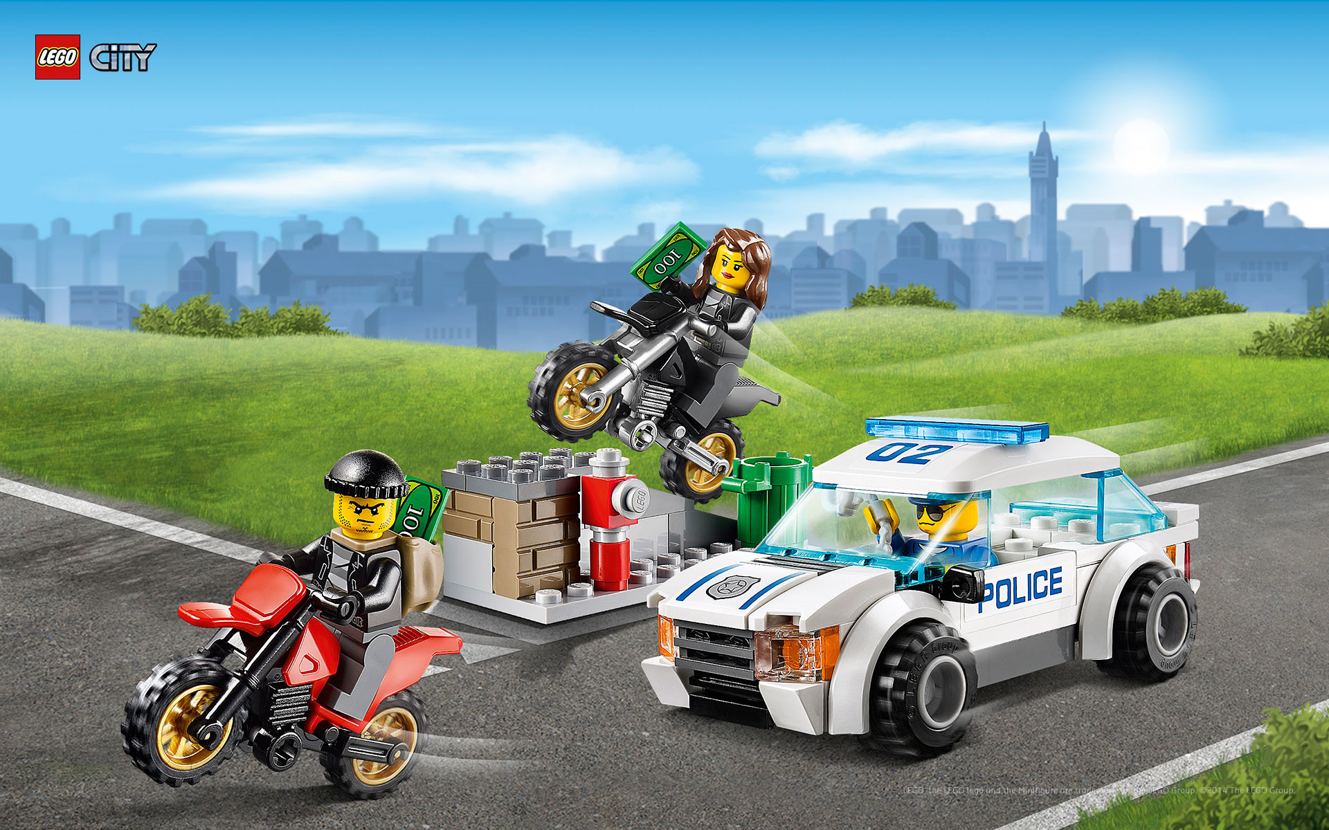 1920x1200 Wallpaper: LEGO City - Police 1