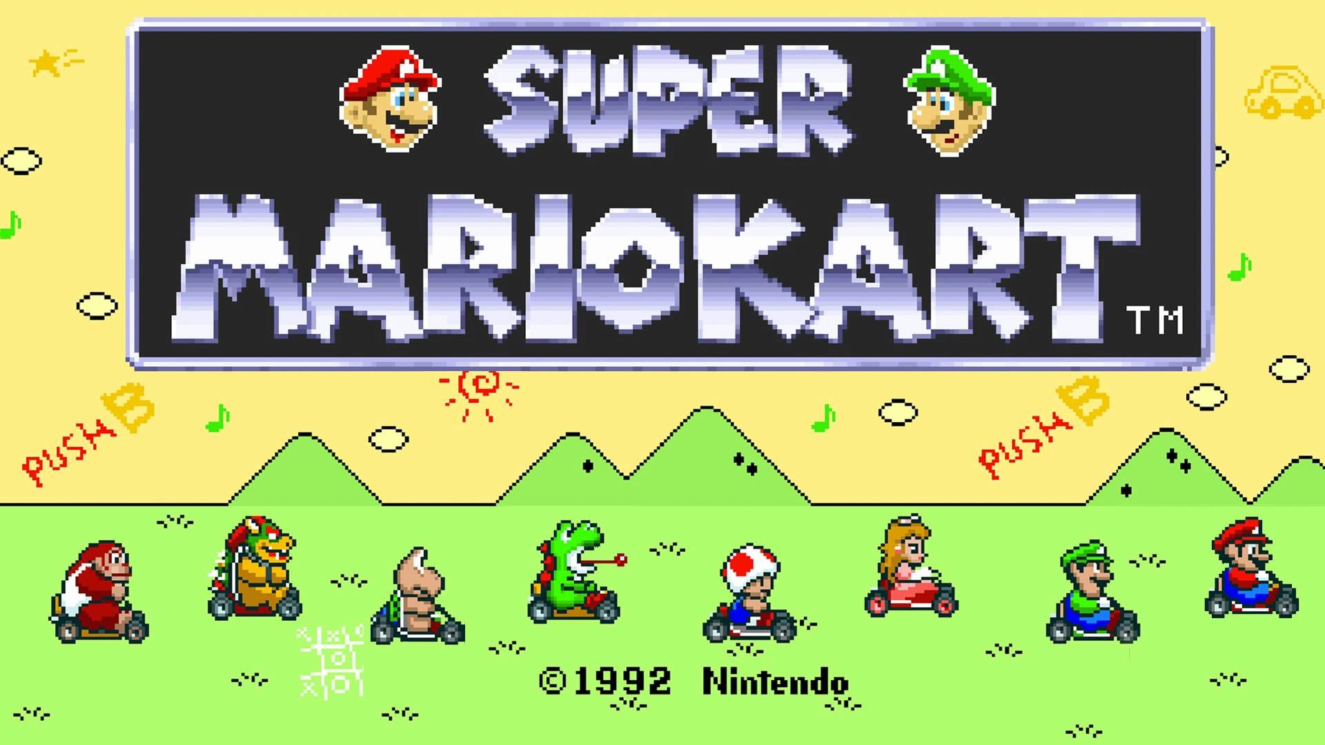 1920x1080 HD Quality Wallpaper | Collection: Video Game,  Super Mario Kart
