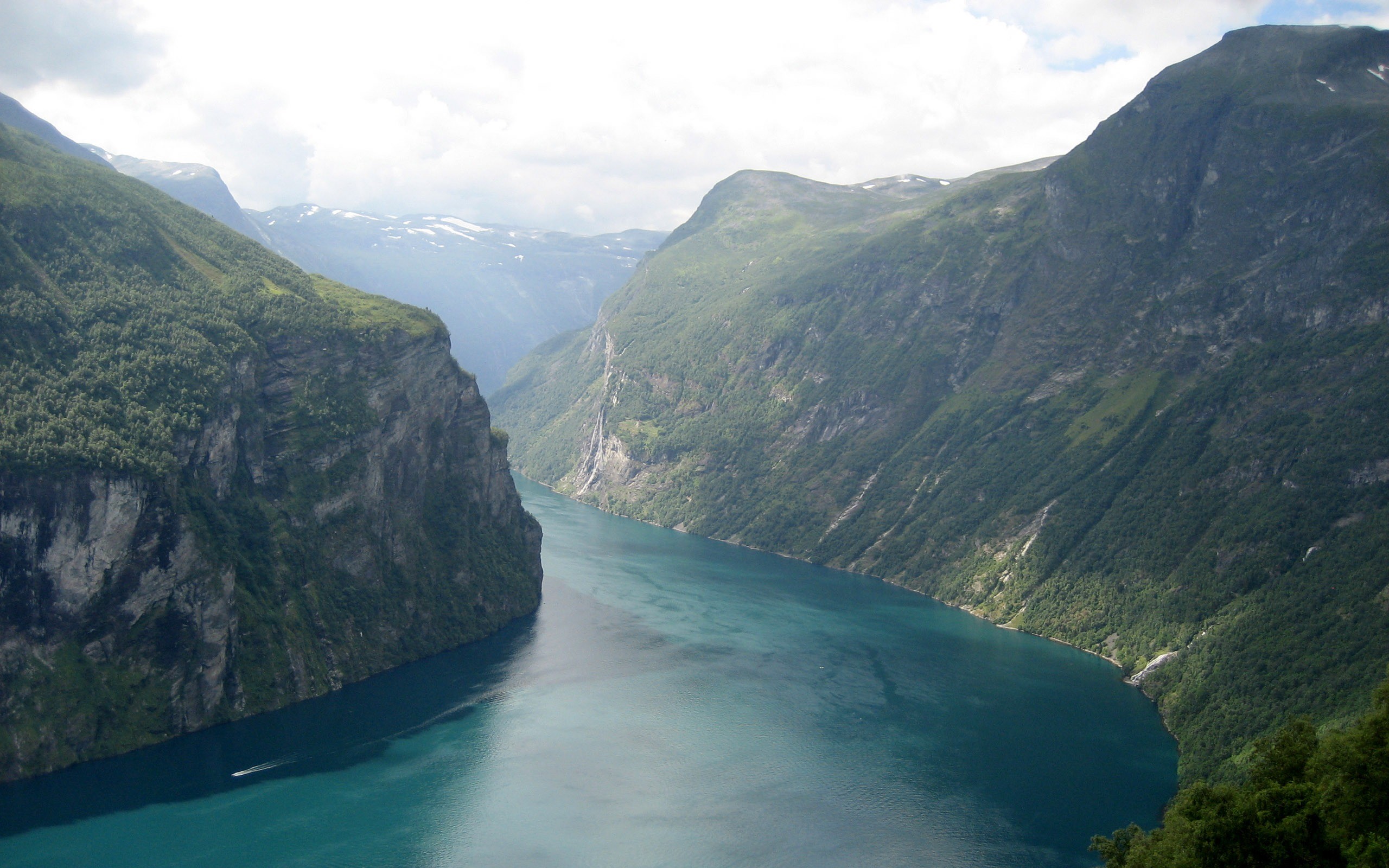 2560x1600 Fjord Wallpaper Landscape Nature