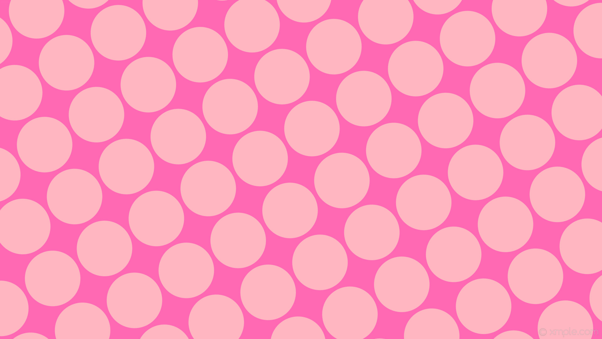 1920x1080 wallpaper pink spots polka dots hot pink light pink #ff69b4 #ffb6c1 210Â°  177px