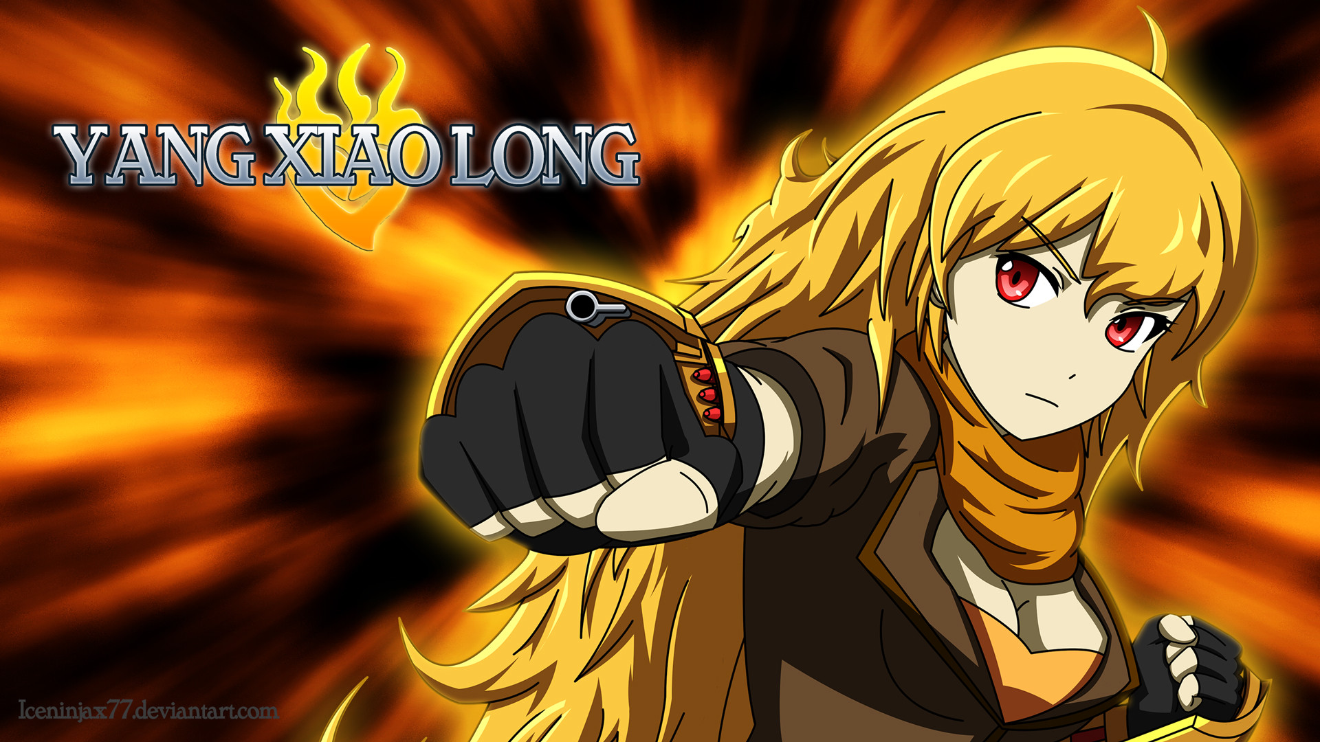 1920x1080 RWBY Yang Wallpaper by Unknown 