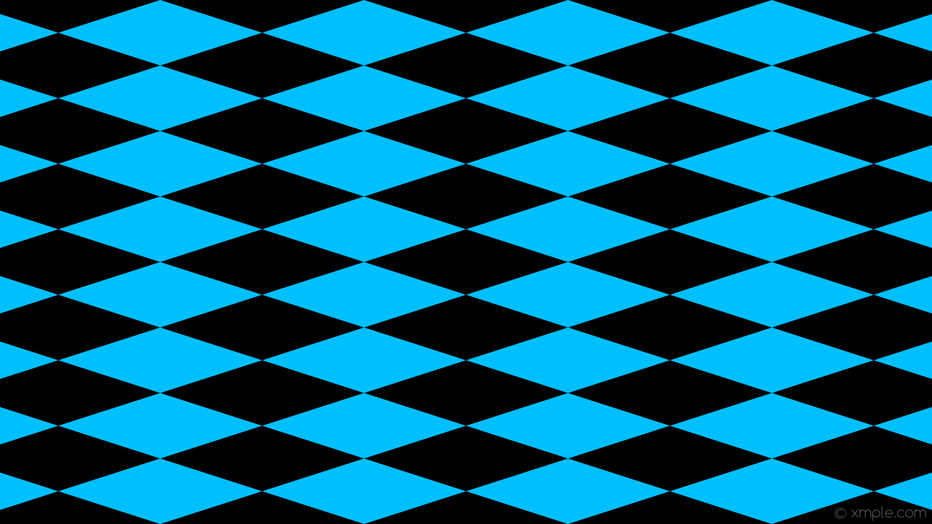 1920x1080 wallpaper rhombus black blue diamond lozenge deep sky blue #000000 #00bfff  0Â° 420px