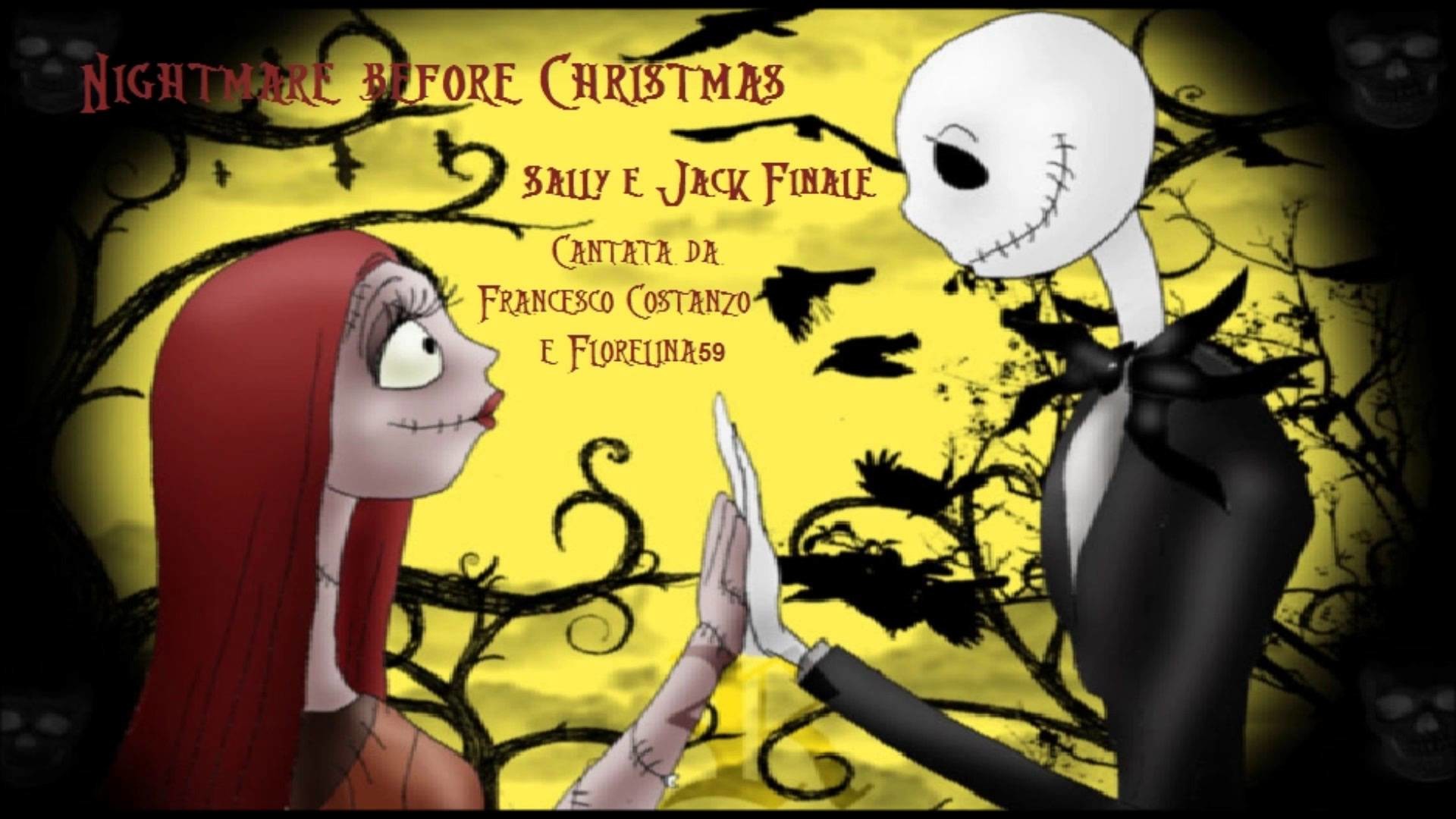 1920x1080 ... jack and sally wallpapers wallpaper cave; jack skellington ...