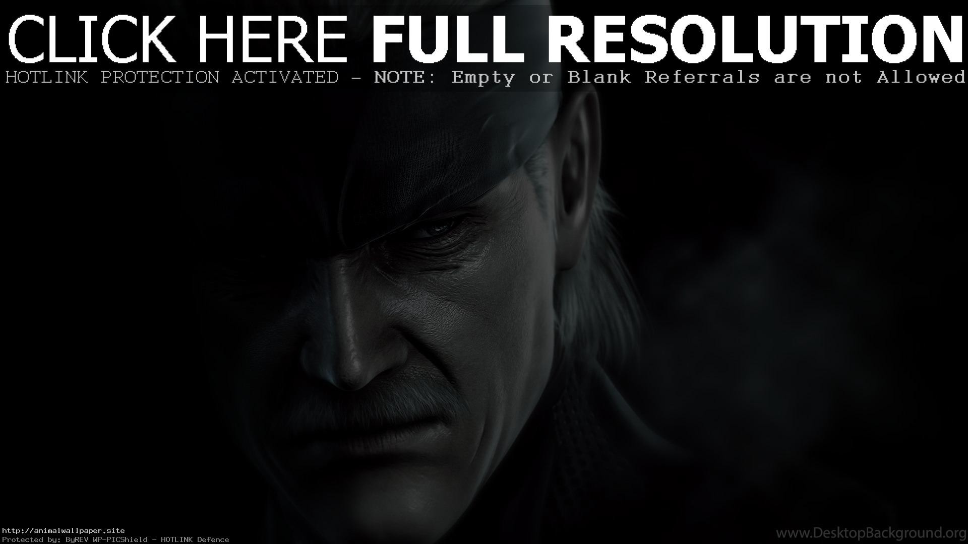 1920x1080 The Best Solid Snake Wallpaper Mgs 4