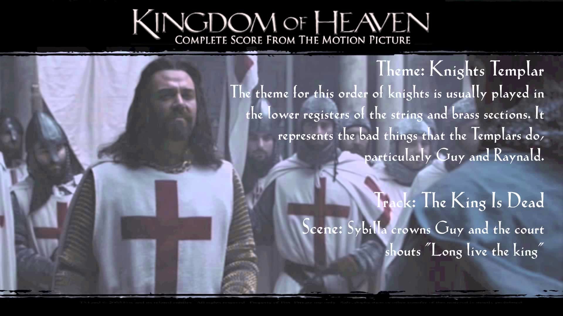 1920x1080 Kingdom of Heaven Soundtrack Themes - Guy and the Knights Templar