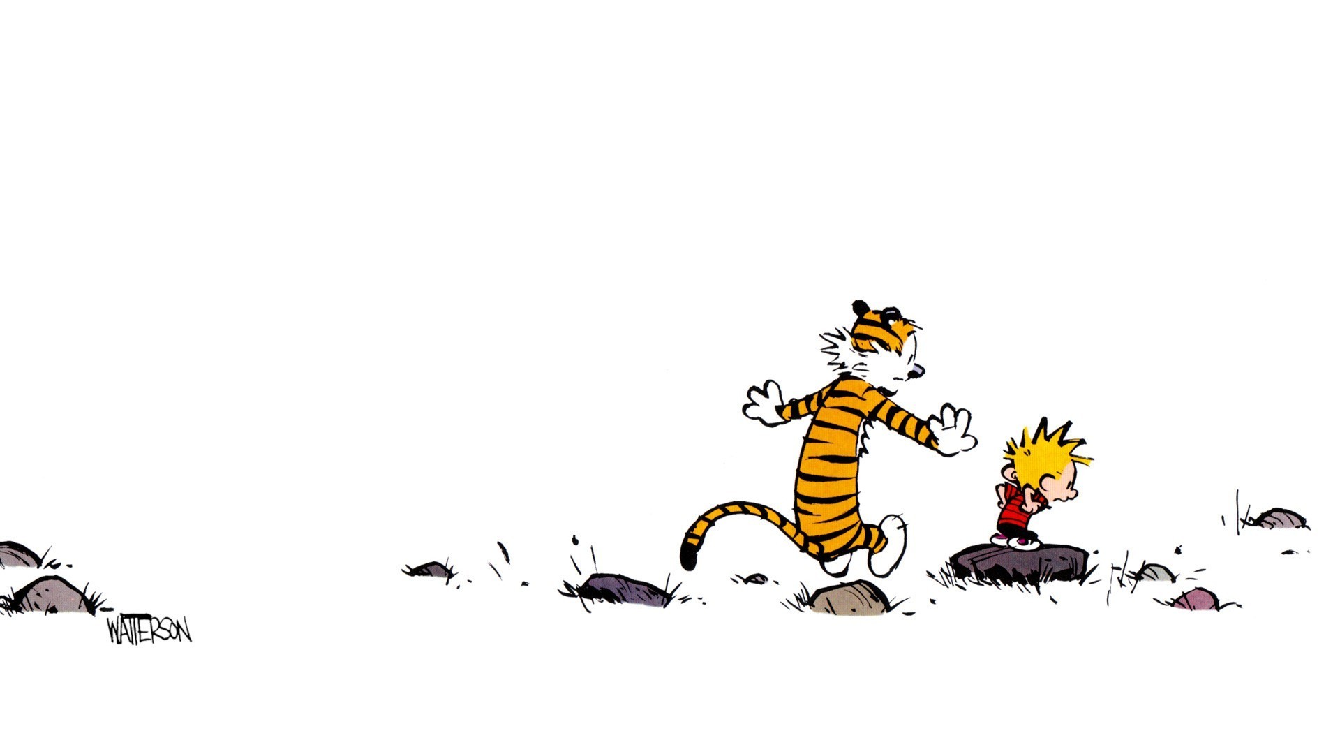 1920x1080 calvin and hobbes wallpaper free for desktop - calvin and hobbes category