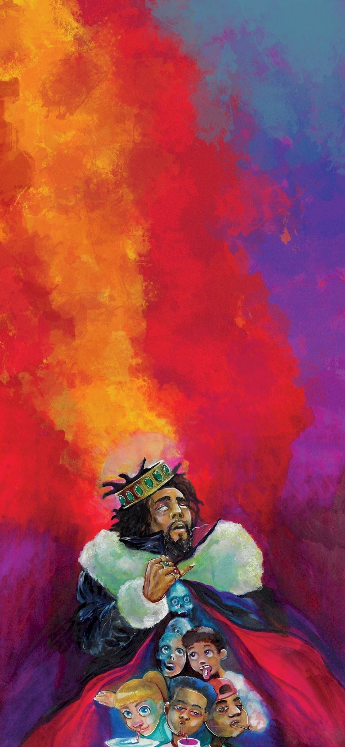 1125x2436 J Cole Kod wallpaper for iphone found jcole