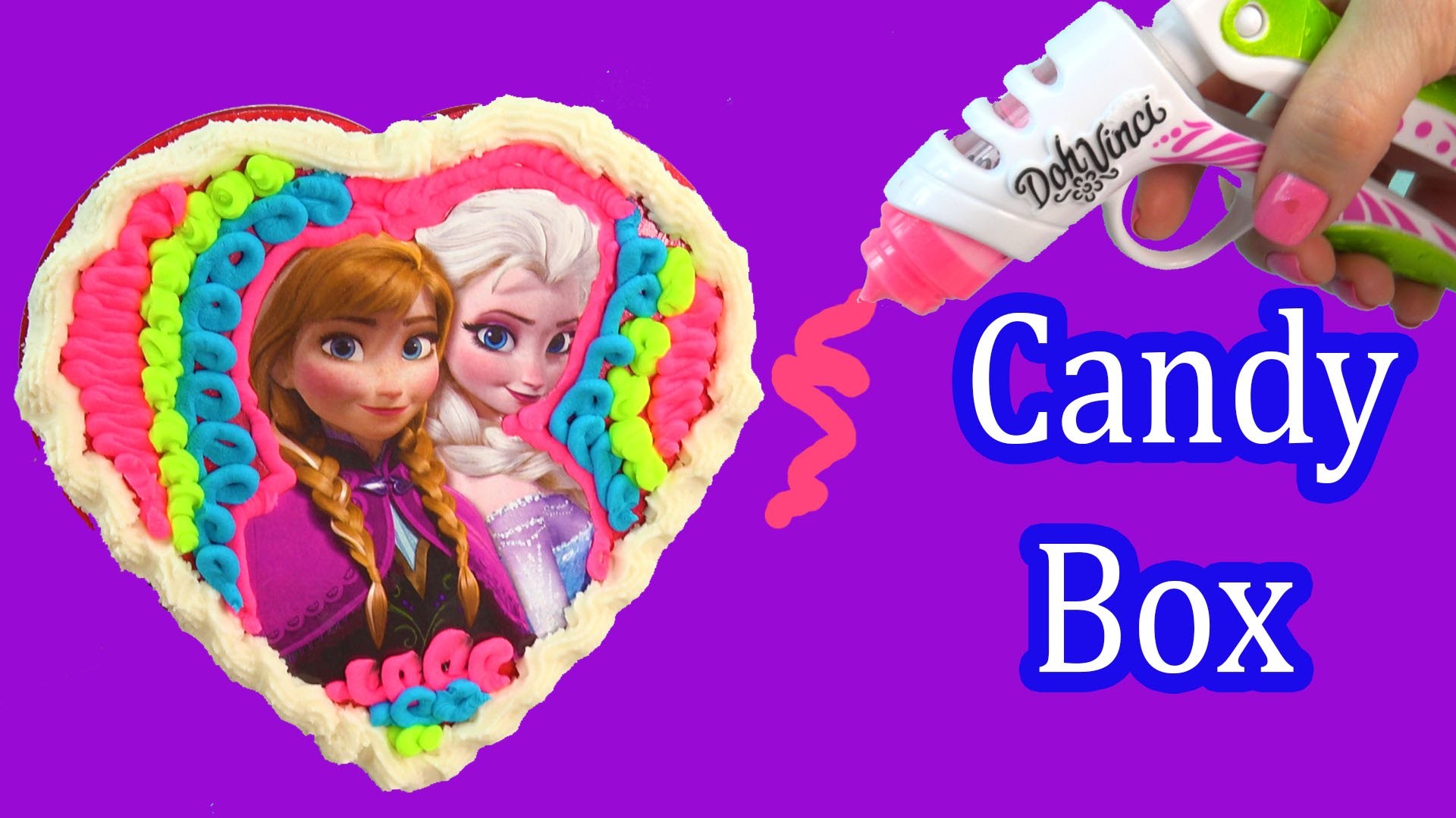 1920x1080 Playdoh DohVinci DIY Disney Frozen Chocolate Candy Box Valentines Day  Holiday Toy Play Doh Vinci - YouTube