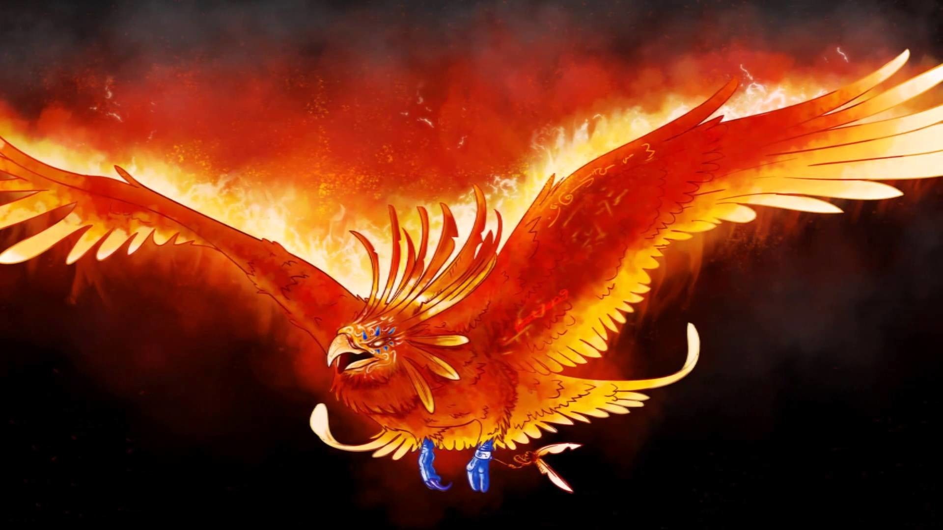 Phoenix Bird  Dark Wings Wallpaper Download  MobCup