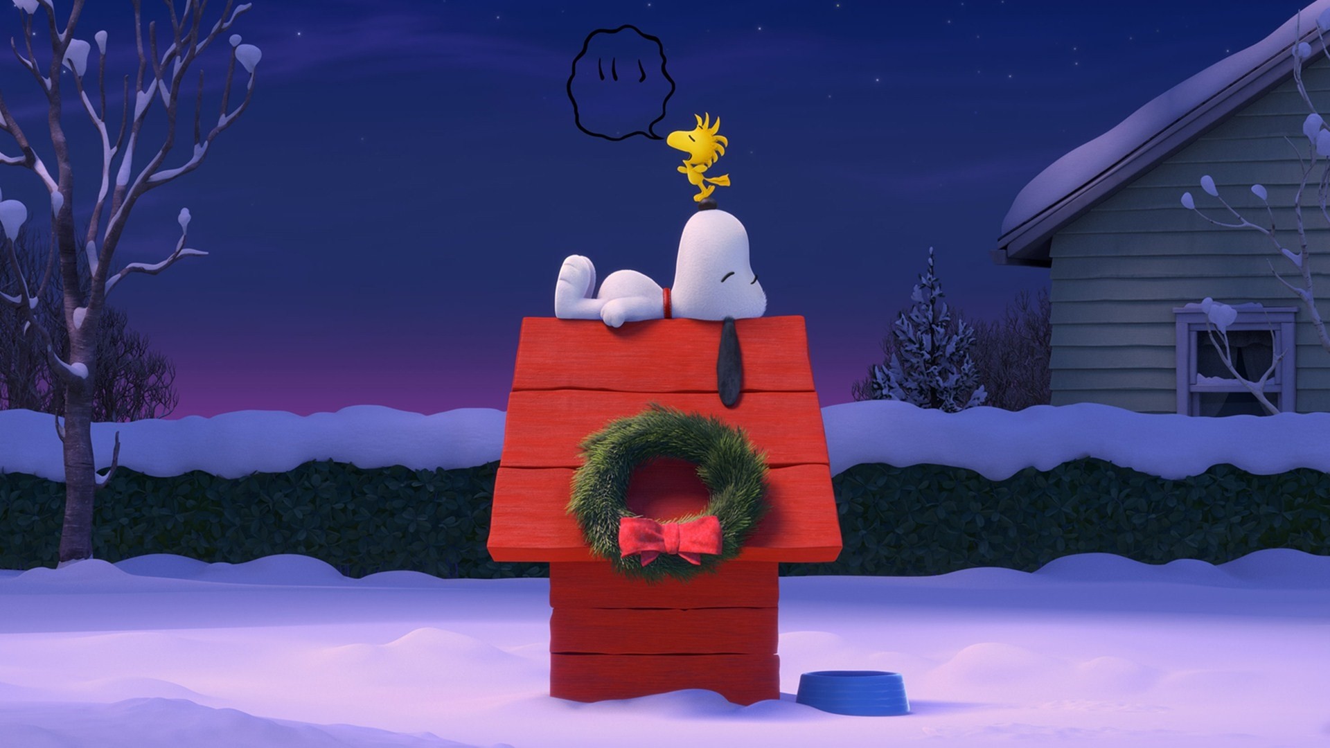1920x1080 ... Snoopy Christmas Wallpaper Snoopy Background ...