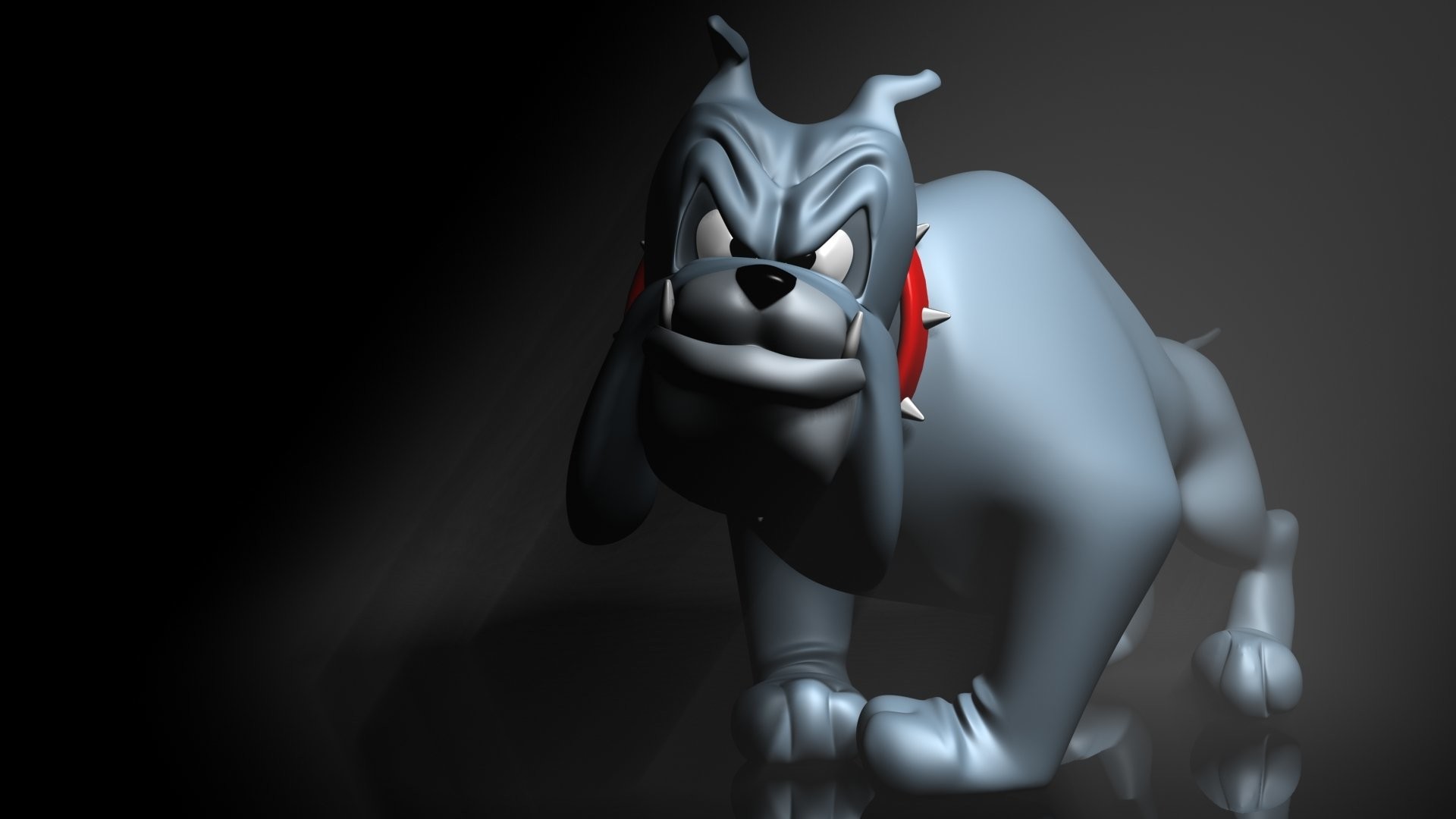 1920x1080 Zeichentrick - Dog Bulldogge Zeichentrick Toon Kreatur Comic 3D Digital  Wallpaper