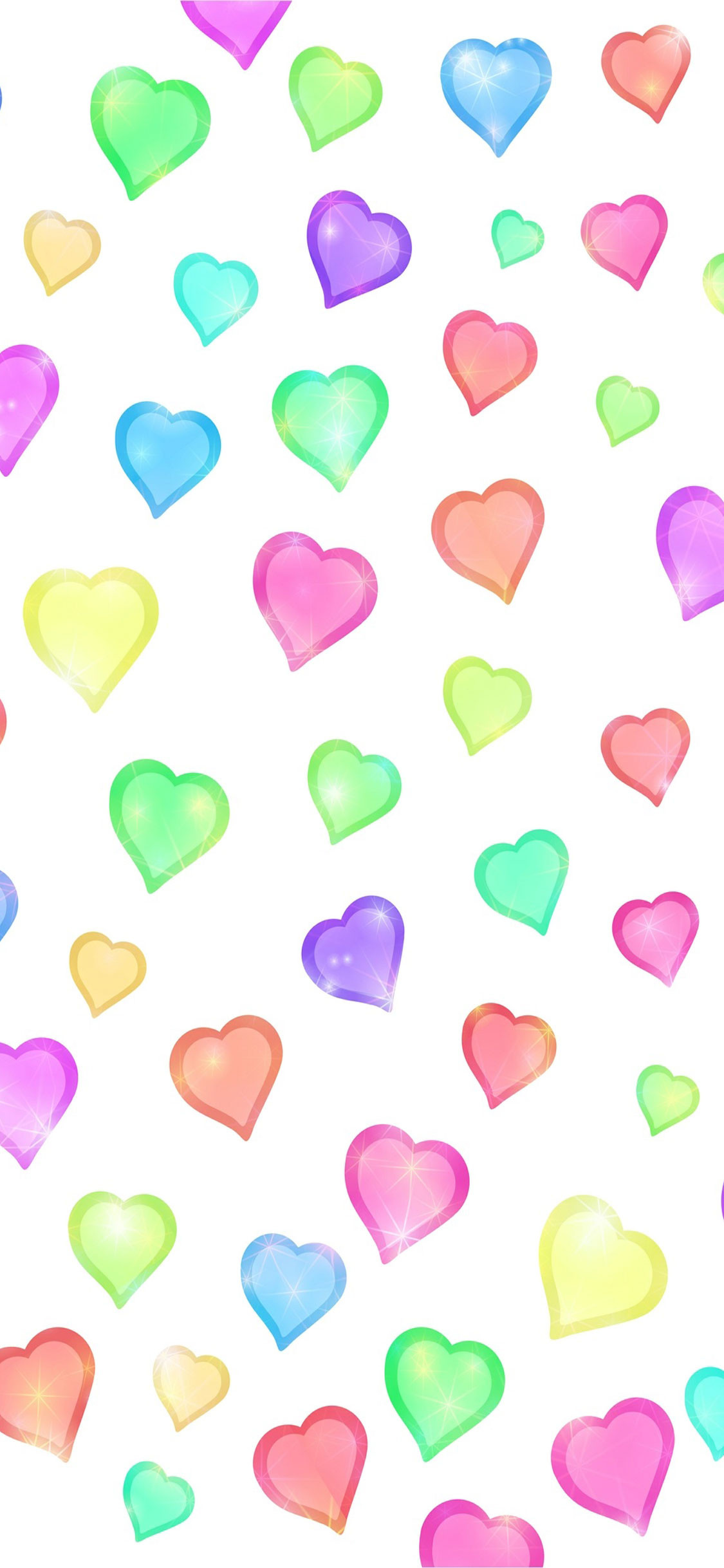 1125x2436 Love-heart-iPhone-X-Wallpaper