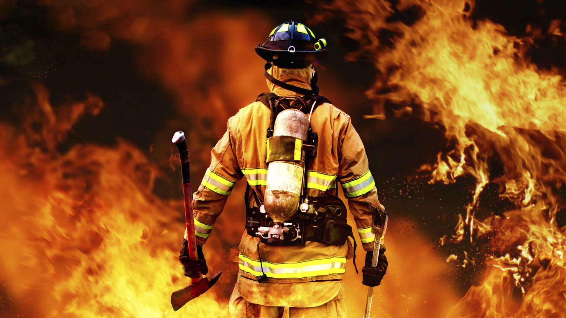 1920x1080 Firefighter Wallpapers For Computer - Wallpaper Cave ... 