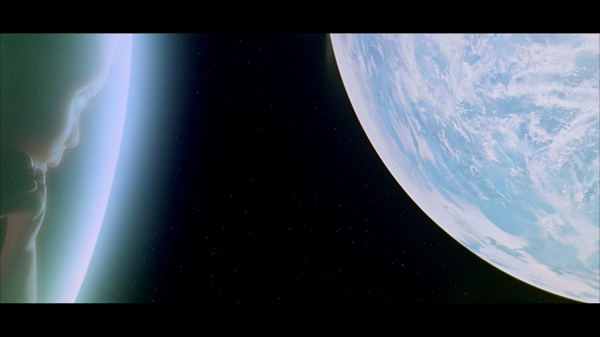 1920x1080 2001 A Space Odyssey - Kubrick's epic journey of evolution exploration.