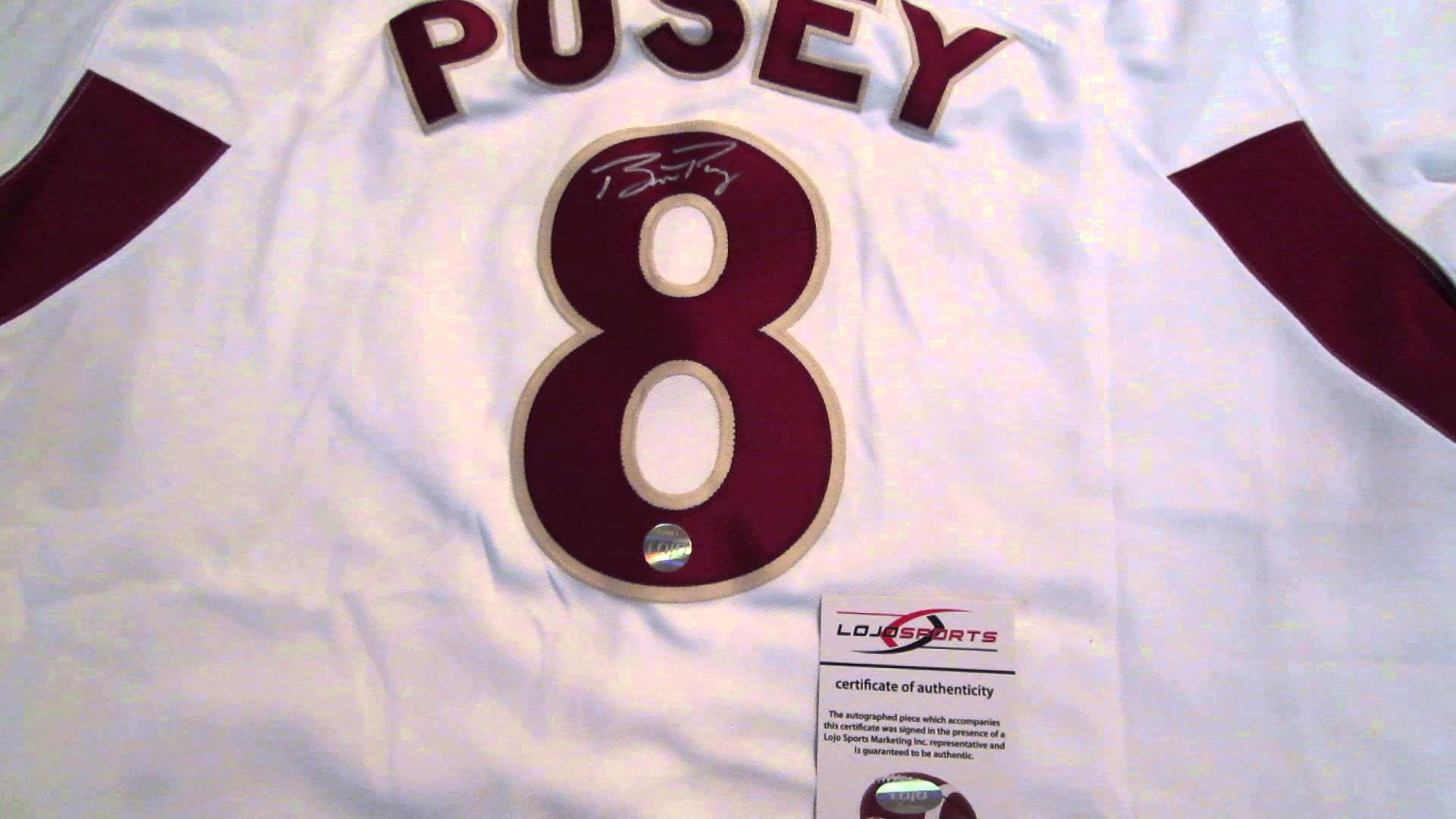 1920x1080 Buster Posey Autographed Florida State Baseball Jersey FSU Giants Star  Catcher - YouTube