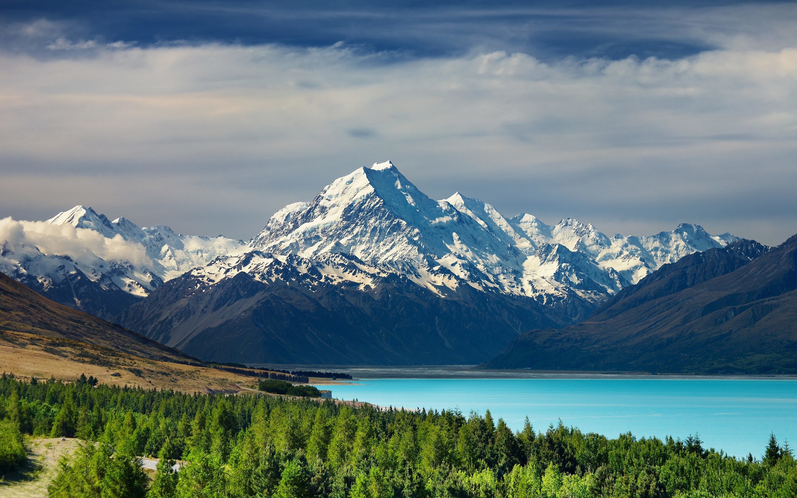 2560x1600 New Zealand Landscape Lord Of The Rings - wallpaper.