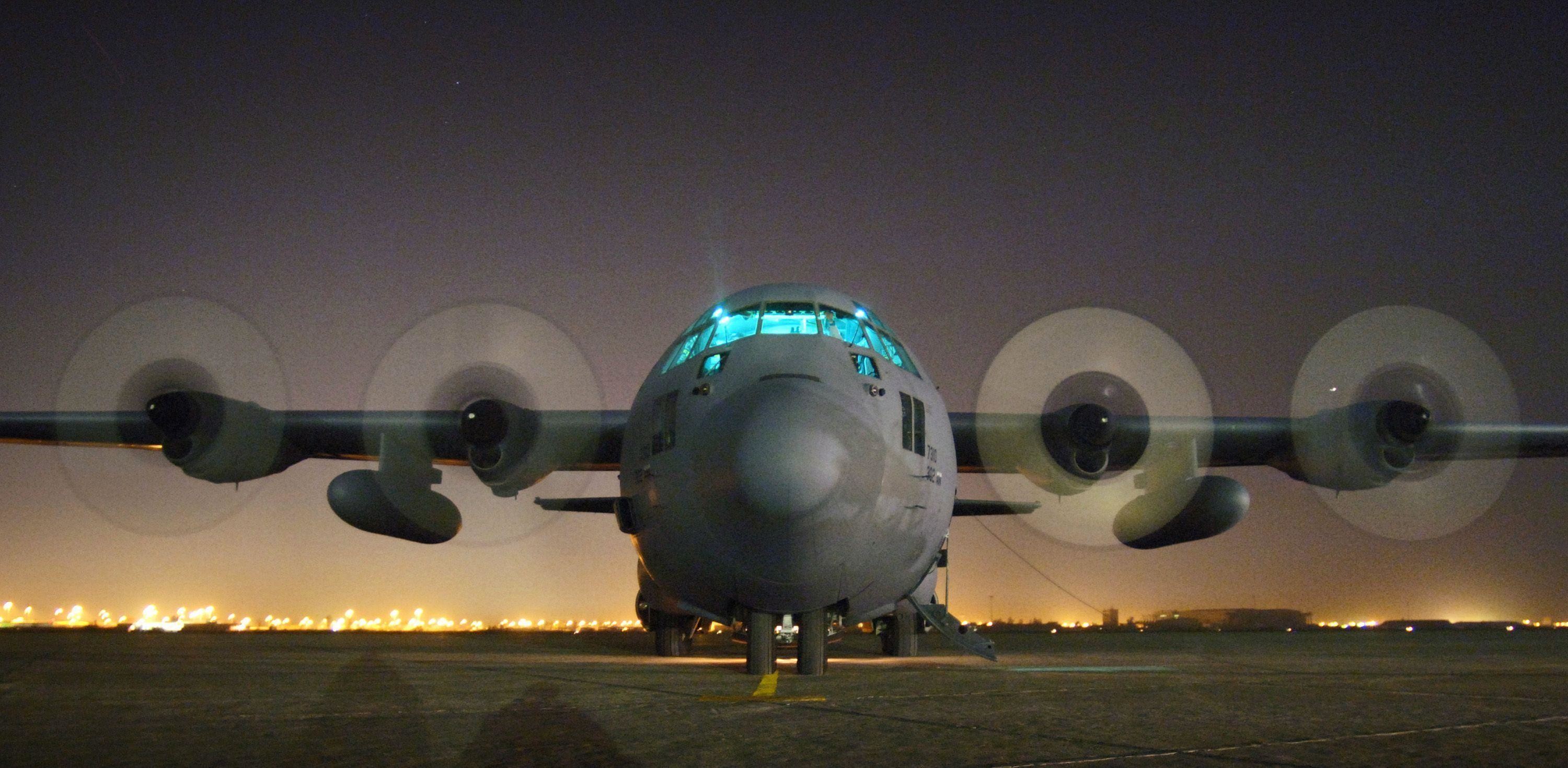3000x1469 C-130 Hercules Wallpaper 