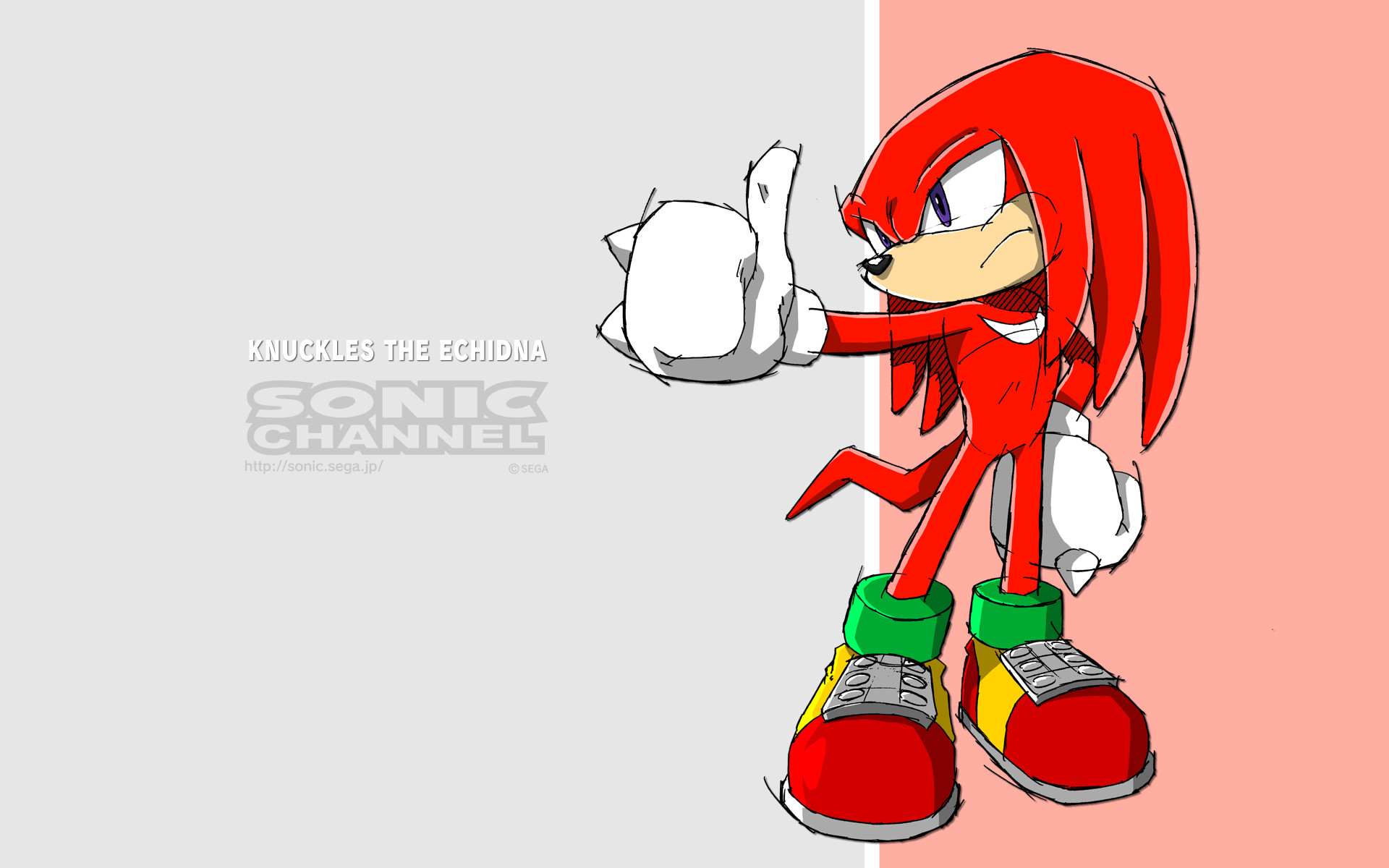1920x1200 2012/08 - Knuckles the Echidna