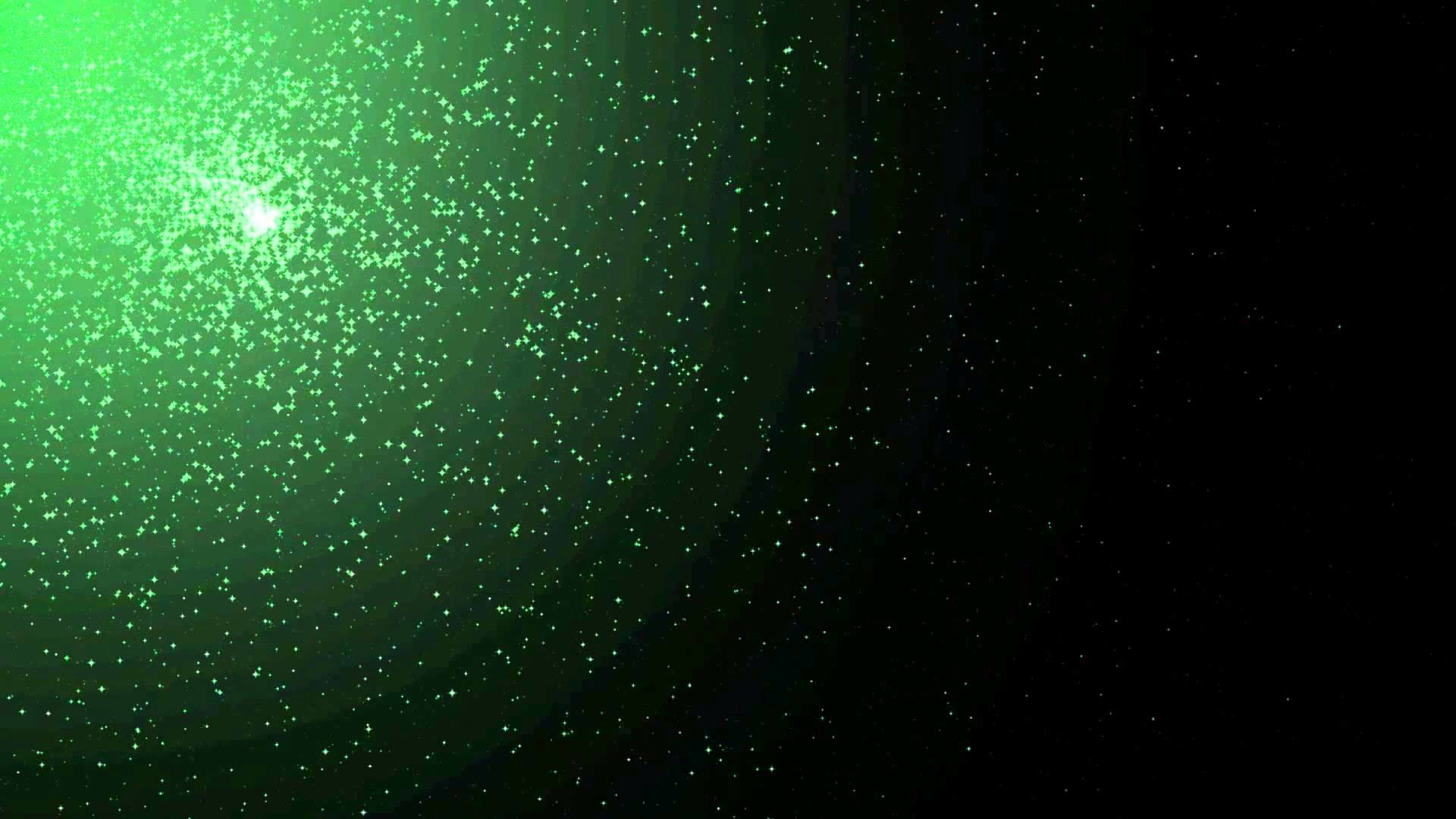 1920x1080 Green Stars Across Black Background ANIMATION FREE FOOTAGE HD - YouTube