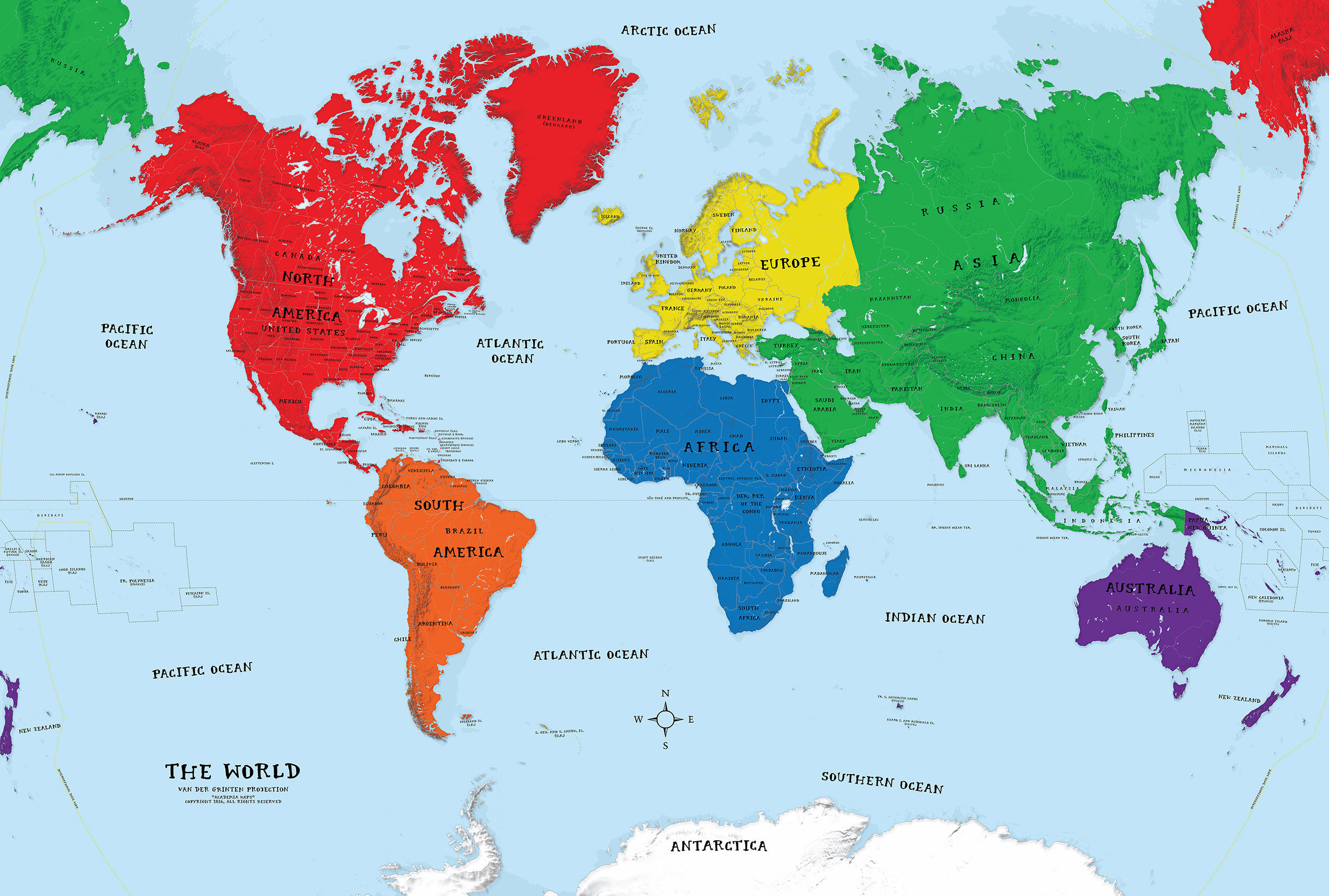 2500x1685 World Political Map Wallpaper Murals Maps Online