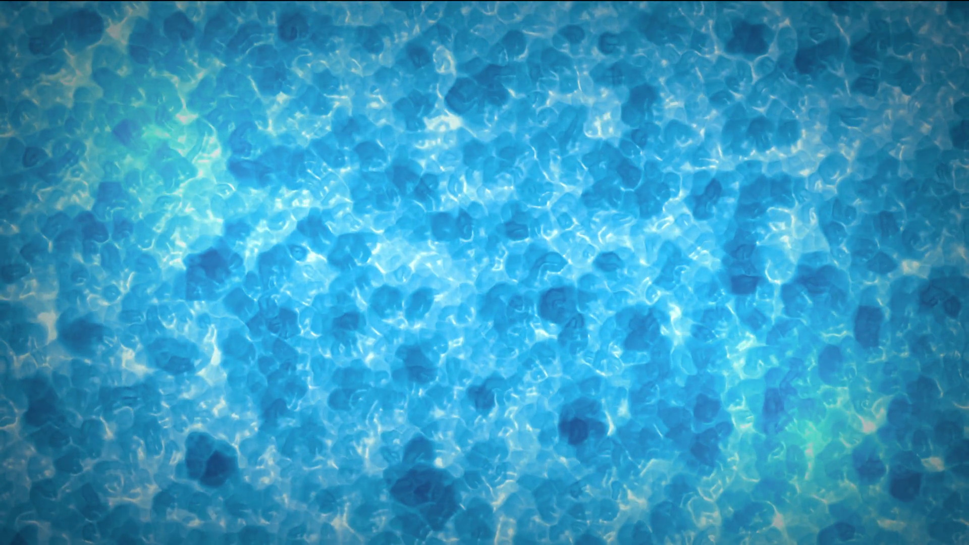 1920x1080 Seamless abstract blue surface liquid water with blurry bubble element  particle water background texture pattern. In sea water concept in 4k ultra  HD loop ...