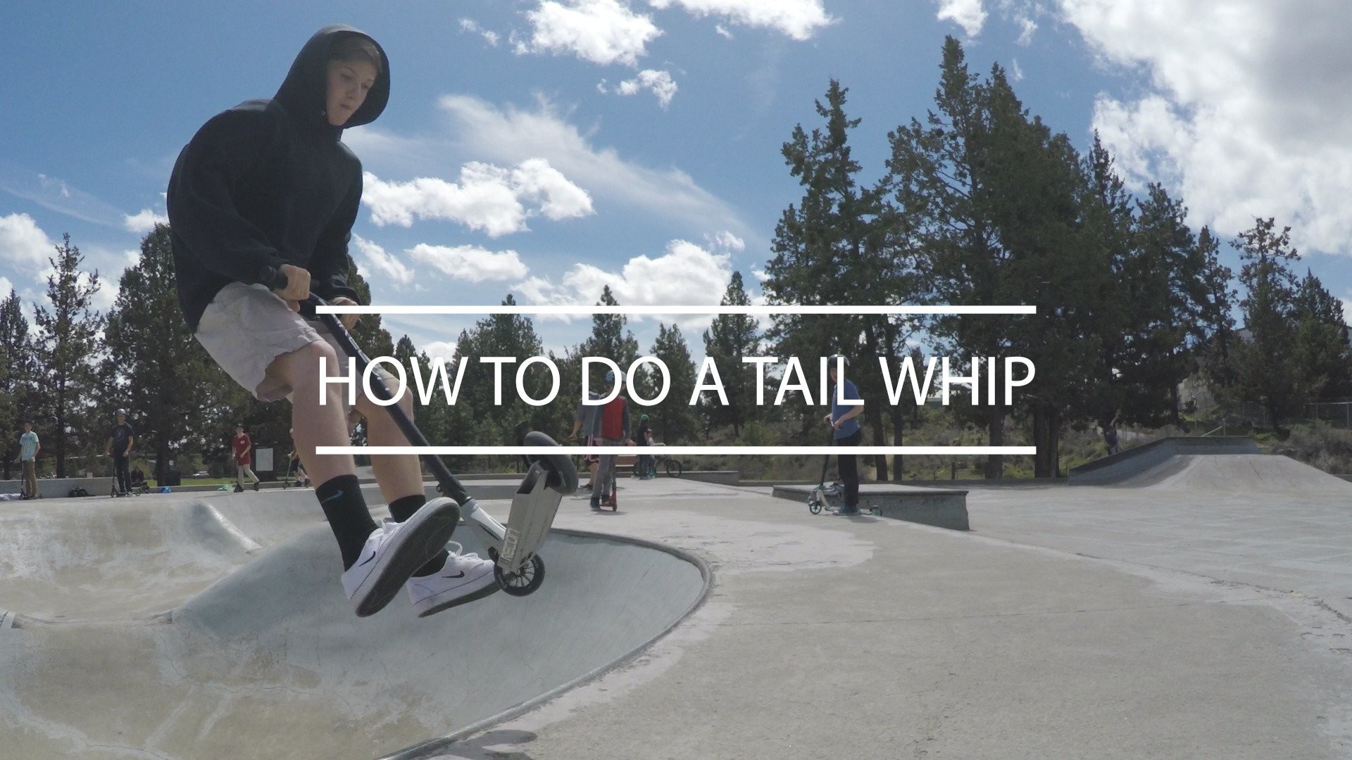 1920x1080 Scooter Tricks: How to do a Tail Whip
