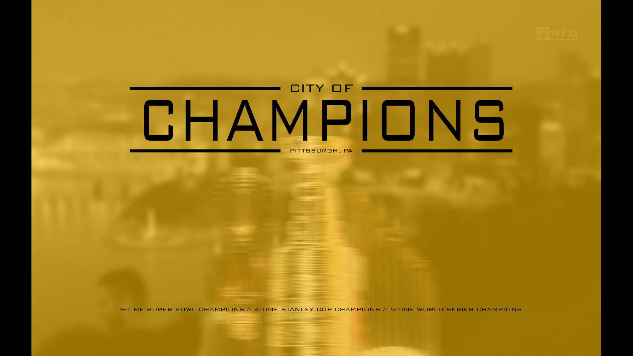 2133x1200 Show your Pittsburgh pride with CITY OF CHAMPIONS wallpaper!