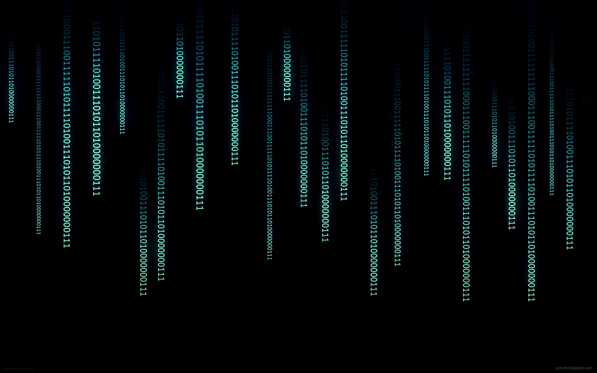 1920x1200 Technology - Binary Hacker Matrix Wallpaper