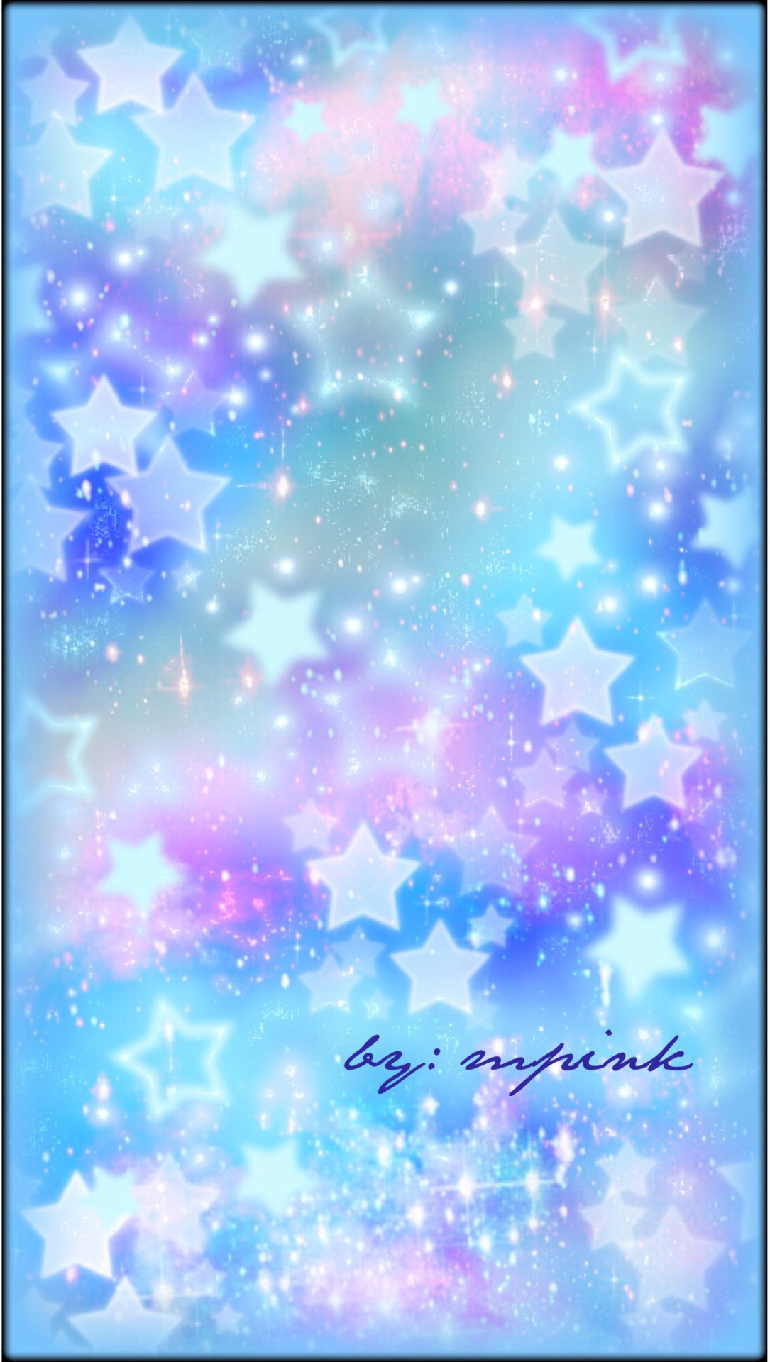 1085x1920 Beautiful Galaxy Blue Stars Wallpaper