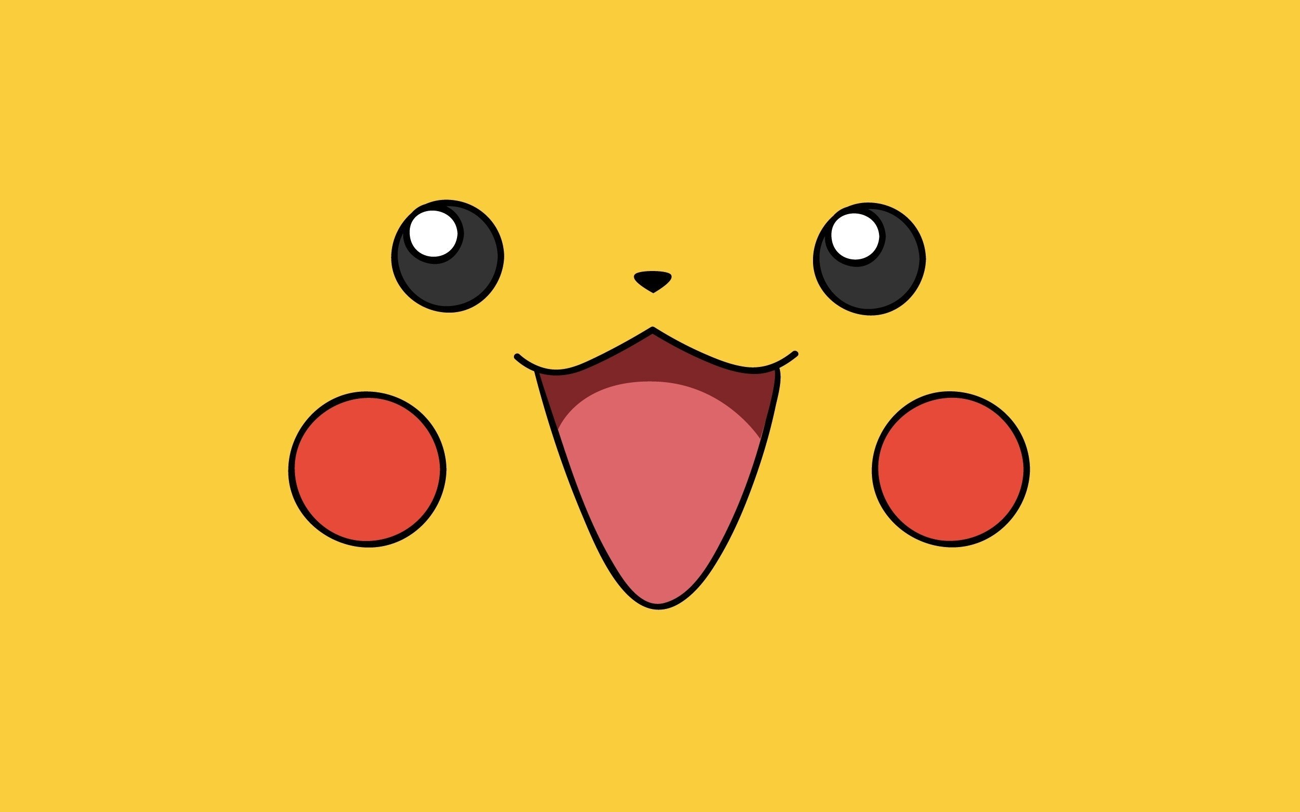 2560x1600 Pikachu Pokemon Cute Face Creative Cartoon